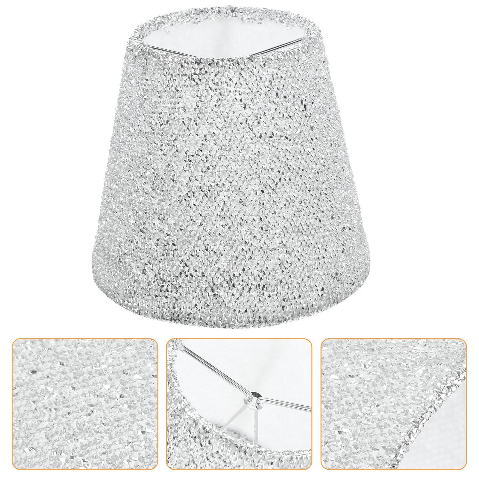 GARVALON Lampenschirme Kleiner Lampenschirm E14 Sockel Für Wohnzimmer Schlafzimmer Tischleuchte Stehleuchte Schreibtisch Dekoration 14 X 13 Cm