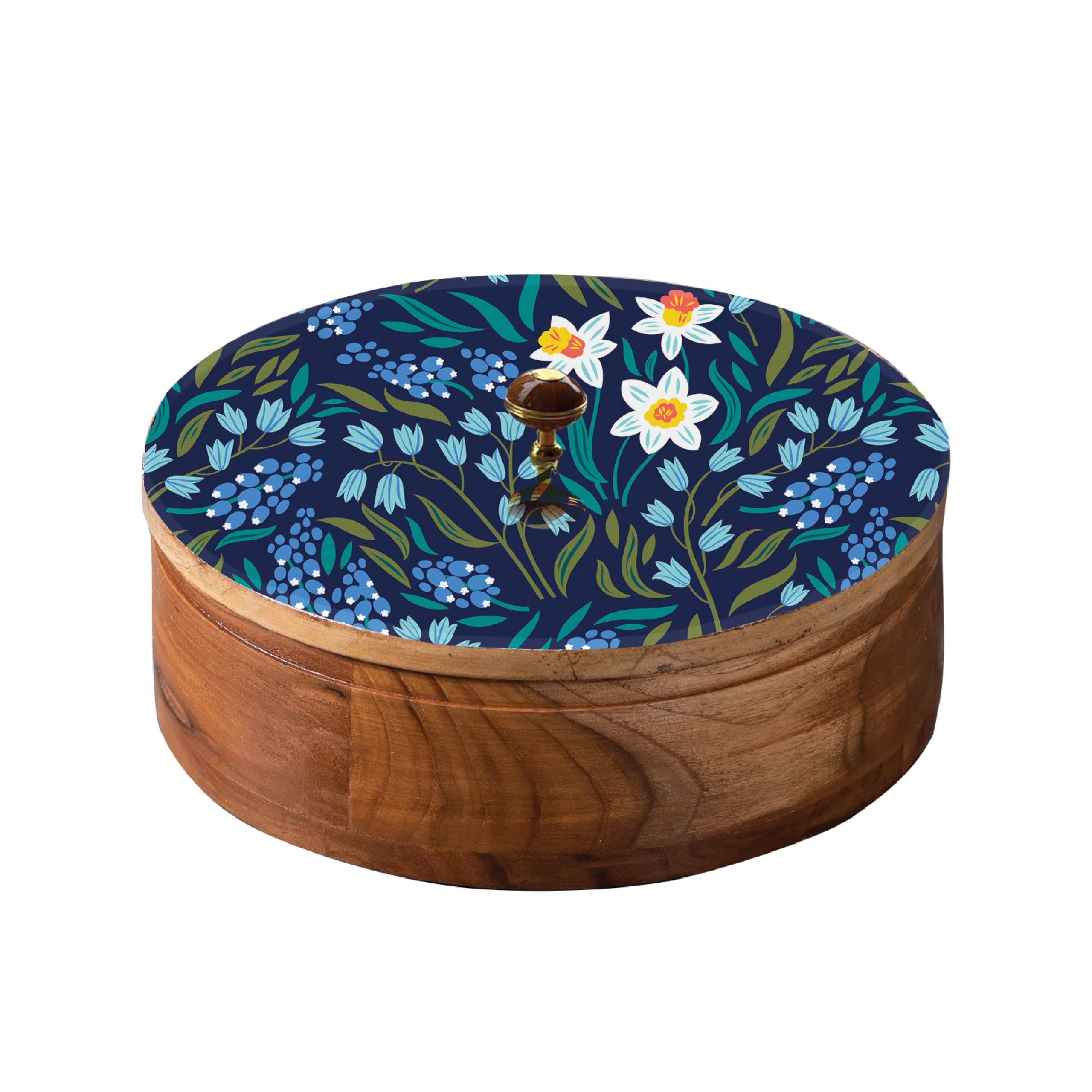 VILIVS Wooden Roti Box | Casserole with Wooden Lid | BPA Free | Food Grade | Serving | Easy to Carry | Kitchen Organizer And Kitchen Storage | Wooden Chapati Box (B0D796LS5R) Amazon Price History, Amazon Price Tracker