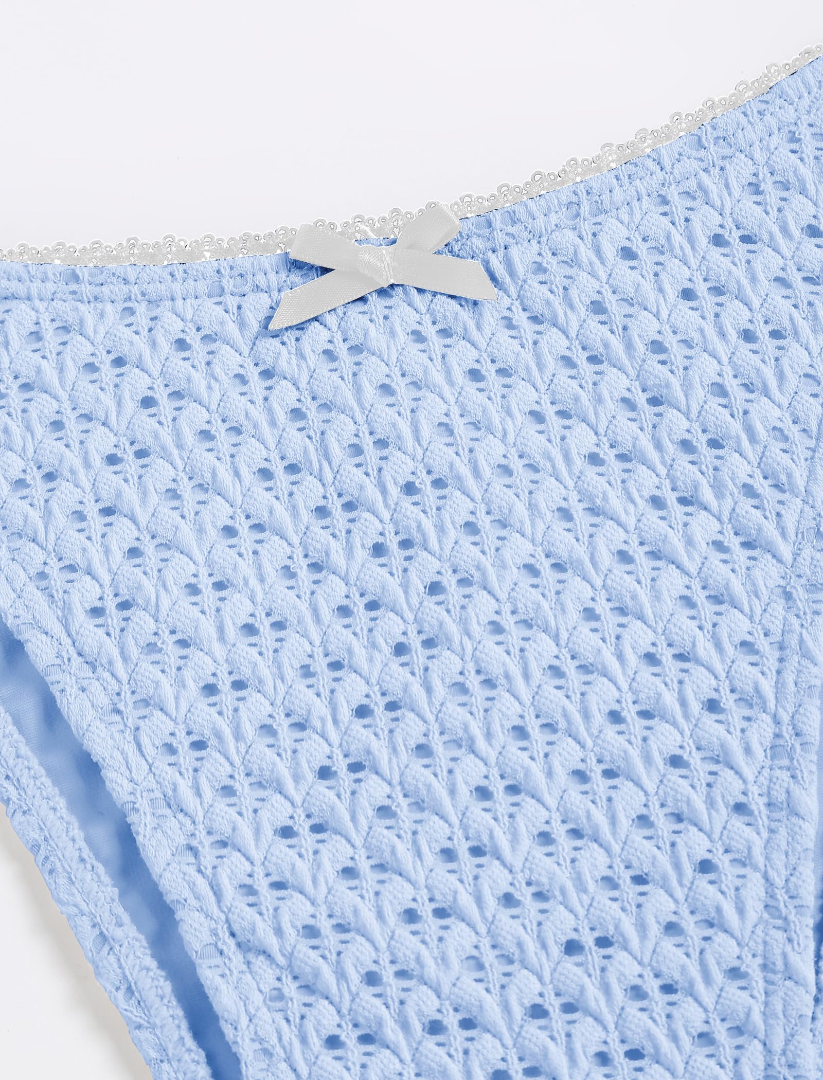 ZAFUL Women's Sexy Halter Bikini Sets Bow Decor Tiny Floral Print Bikini Swimsuits Tie Side Triangle Bathing Suits