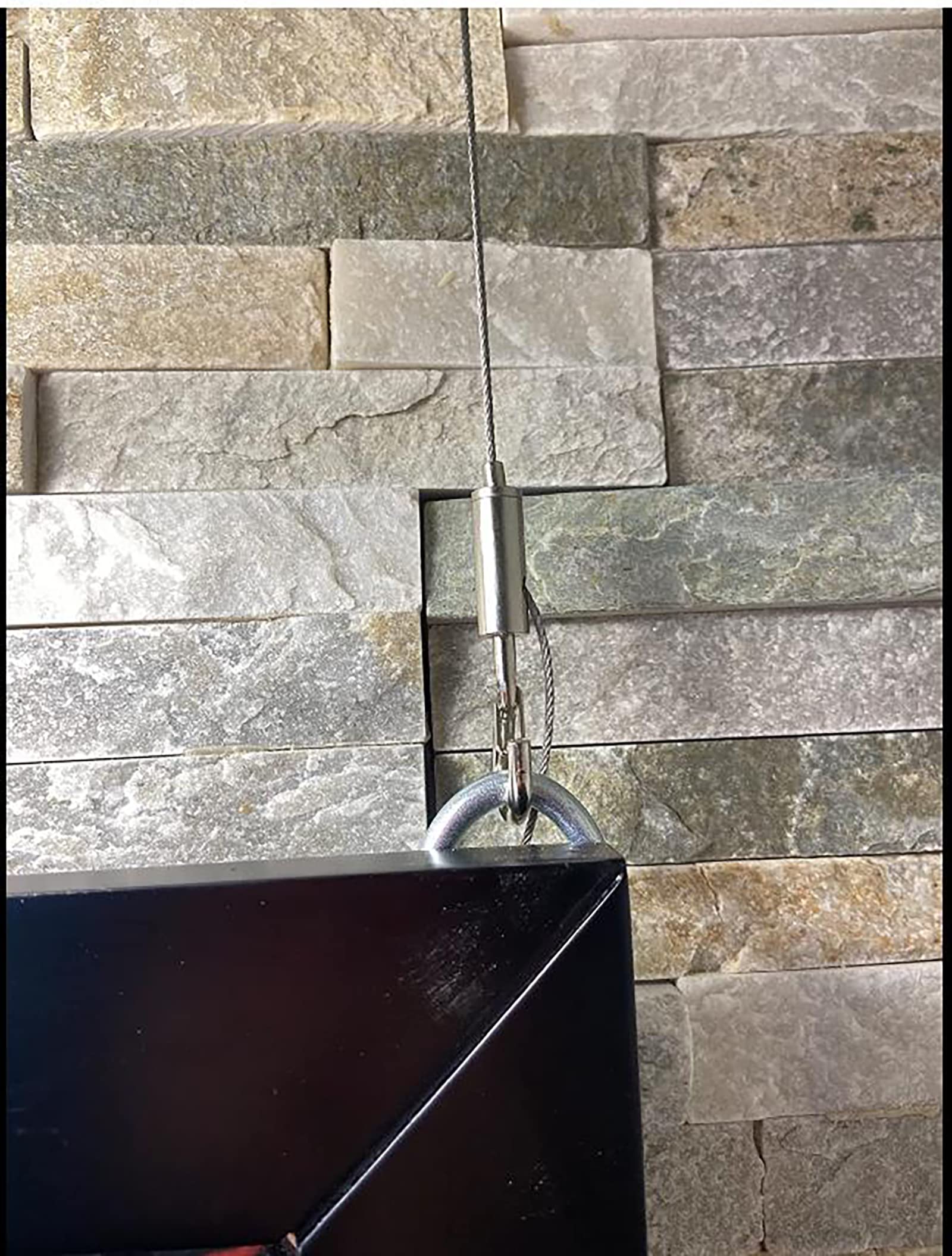 Ycagrain 8 corde metalliche regolabili con ganci per appendere foto corda in acciaio inossidabile per appendere quadri resistente per appendere quadri a specchio
