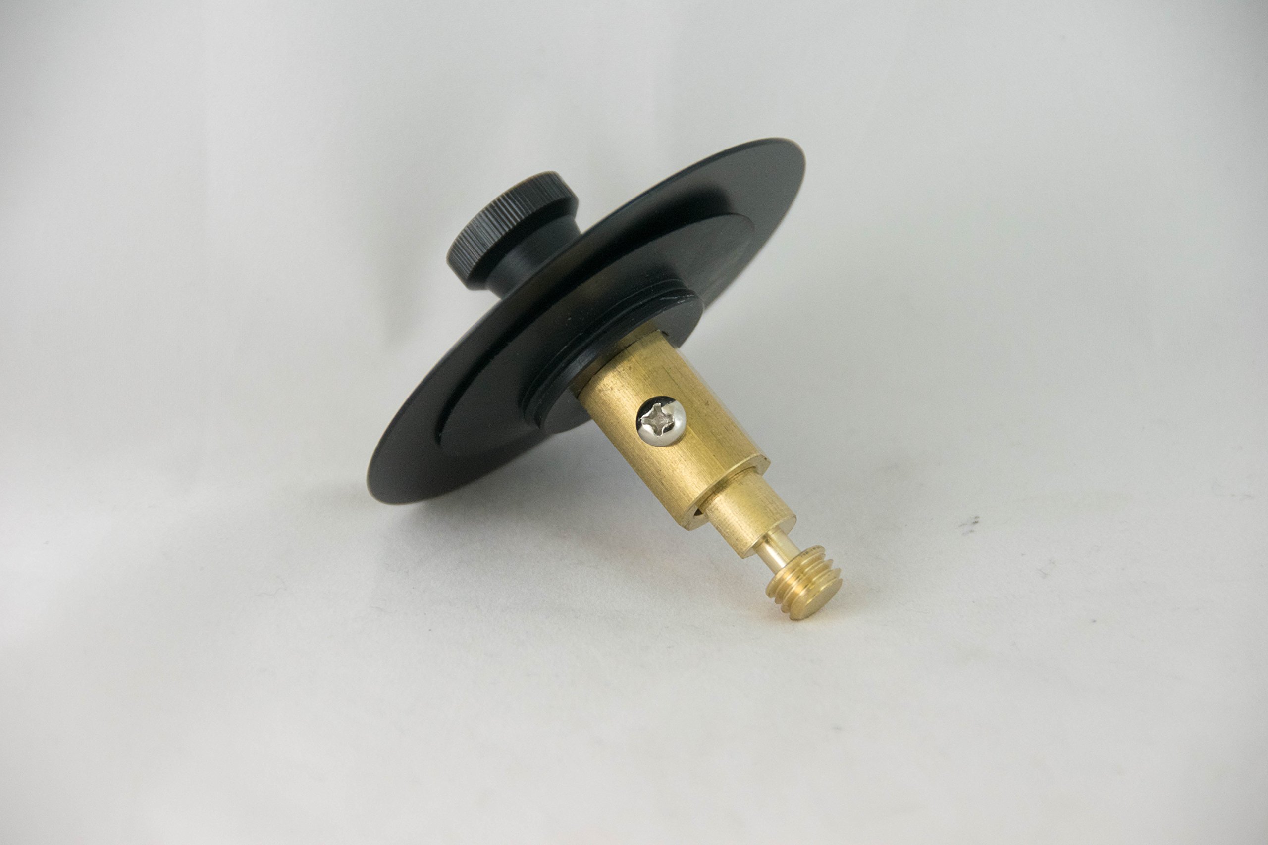 BlueVueOversized Drain Stopper with Snap-In Flange, Oil-Rubbed Bronze