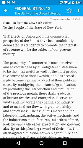 The Federalist Papers US