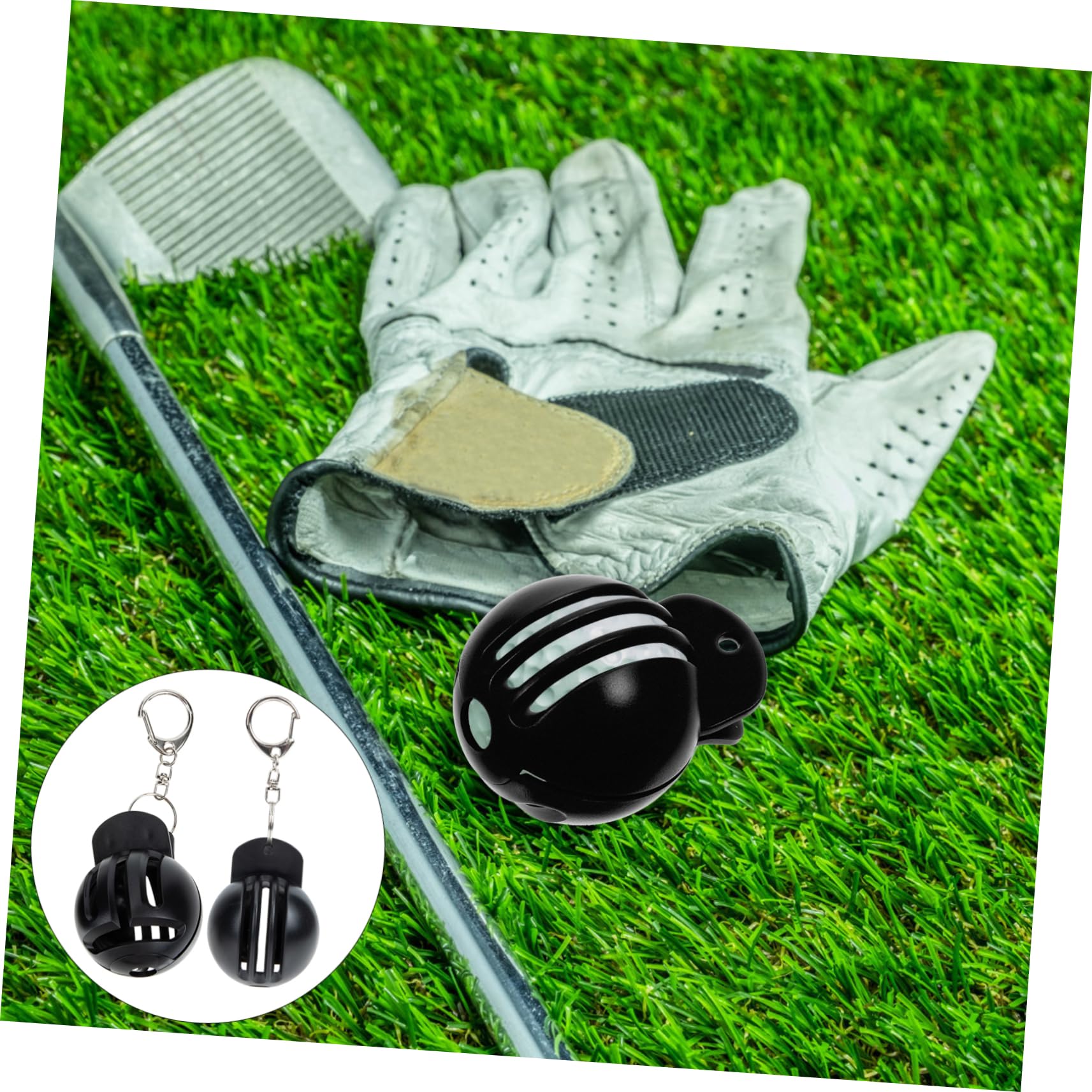 VANZACK Golf-Liner Kombinierte Kits Golf-Marker Golflinienmarkierung Golfball personalisiert Golfball Marker Golfball-Linienmarkierungswerkzeug Golfballmarker-Schablone Abs