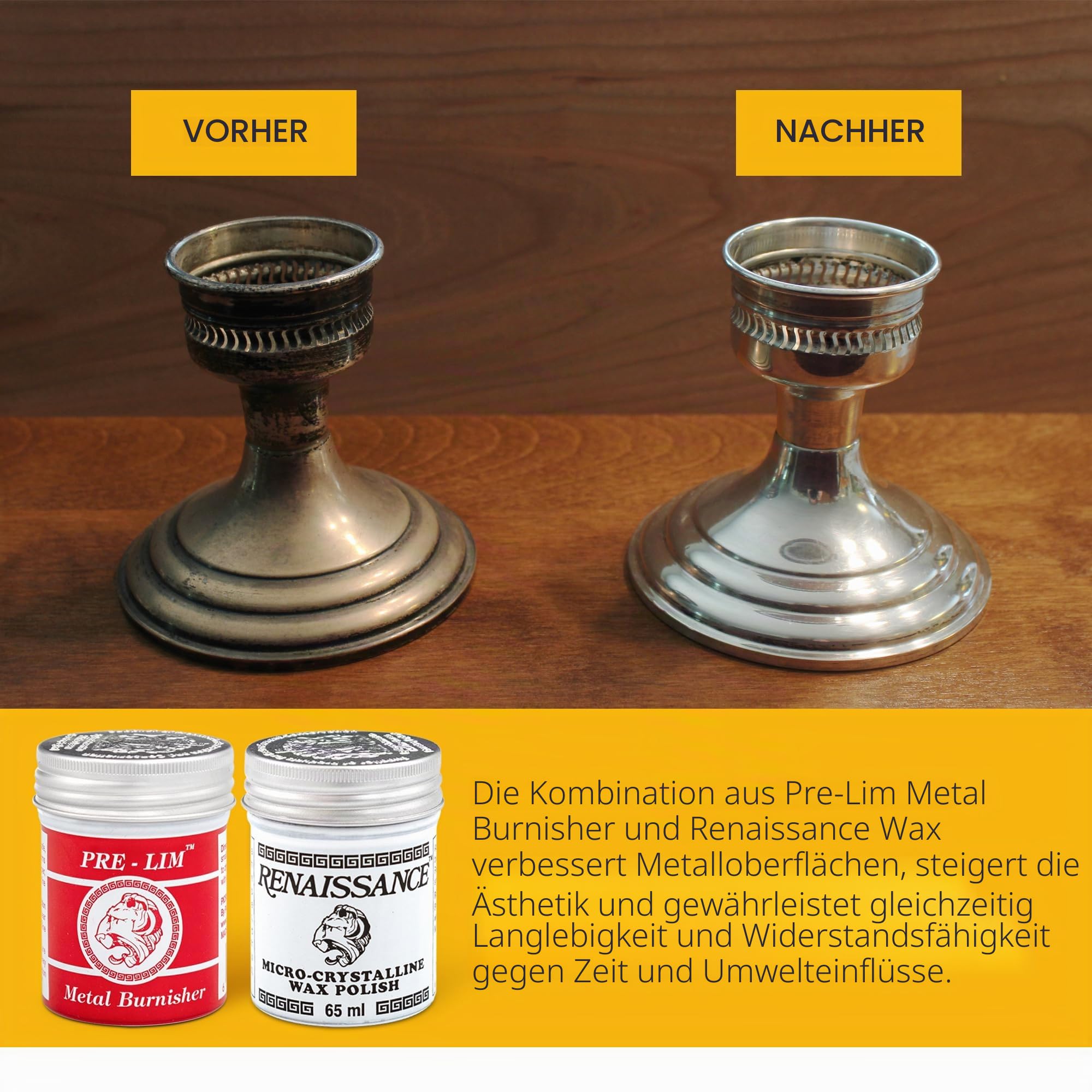 Renaissance Wachs & pre-lim von 65 ml Dosen