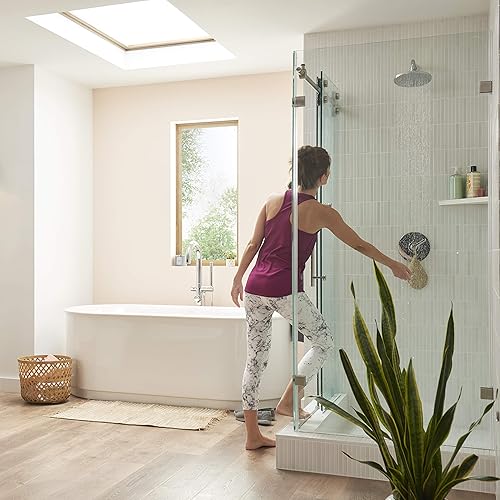 Miniatura 6 de American Standard T064951.002 - Llenadora de bañera independiente redonda contemporánea para válvula de flash áspero, cromo pulido