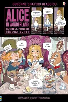 洋書 The ALICE IN WONDERLAND Picture Book Alice in Wonderland: The Original 1865 Edition With Complete