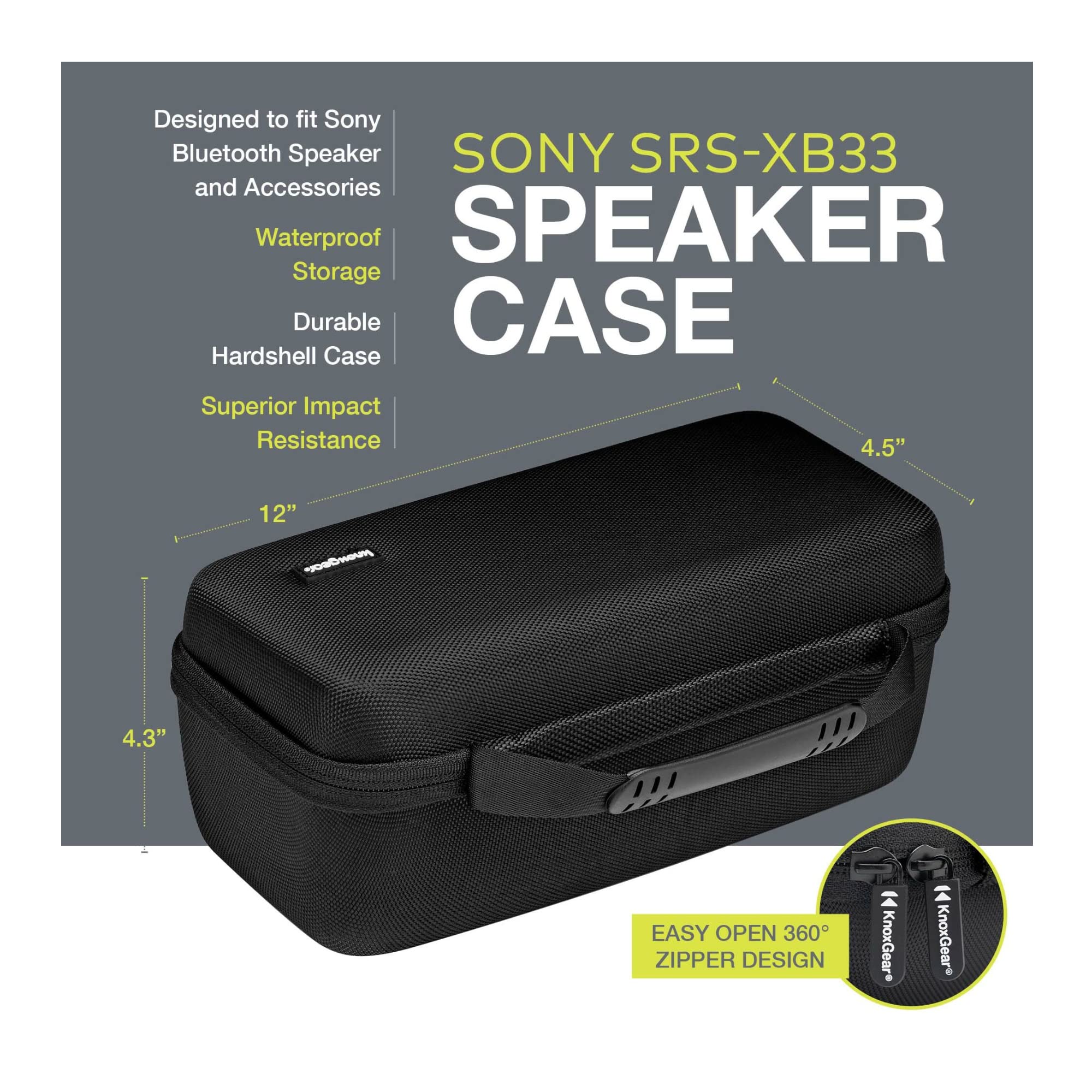 【SONY】ワイヤレススピーカー SRS-XB33 ＆ハードケース(別売り) Amazon.co.jp: SRS-XB33ワイヤレスポータブルスピーカー 専用