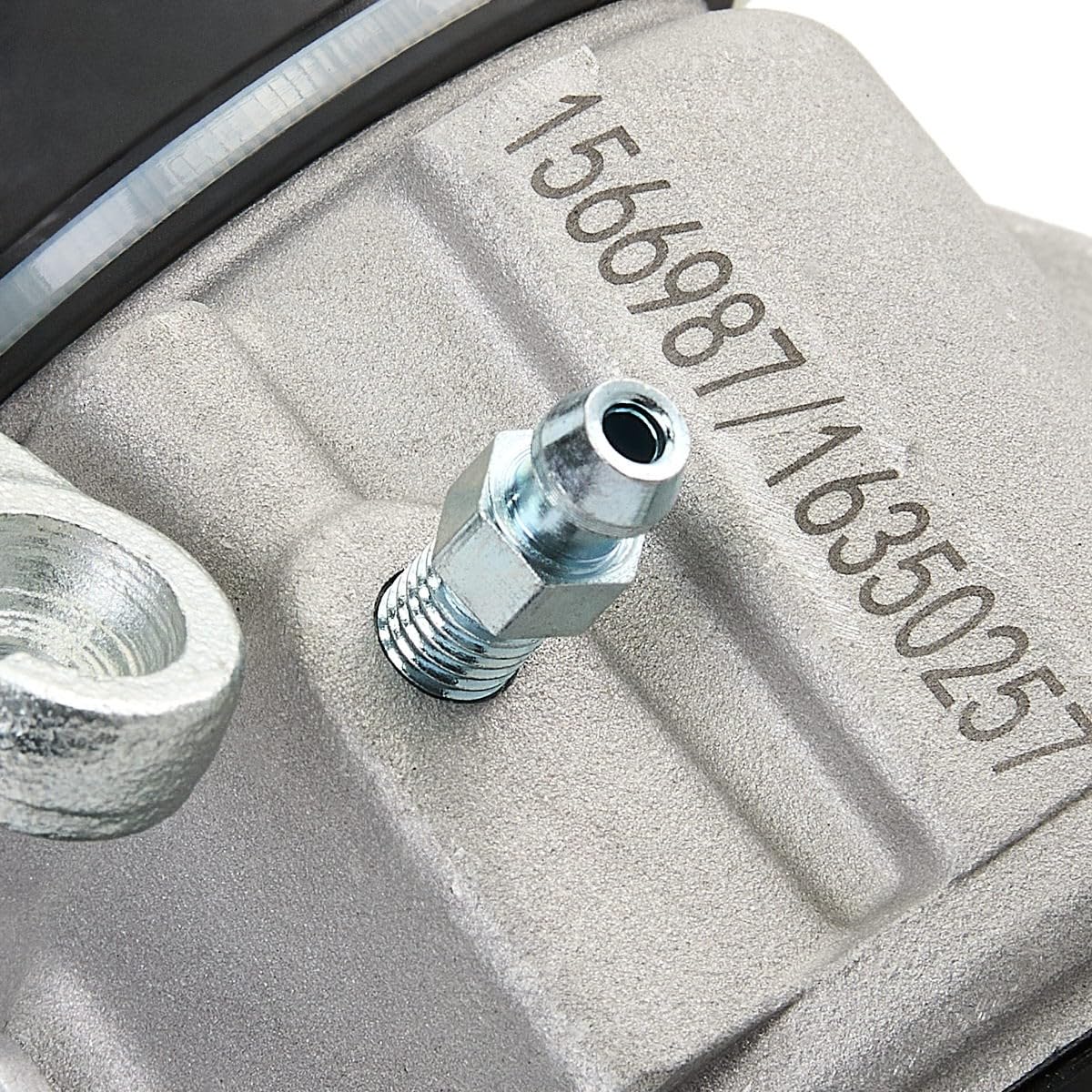 RIDEX 78B1437 Pinza de freno Delantero Derecha Delantero con bastidor de soporte Compatible con CITROËN BX XB-