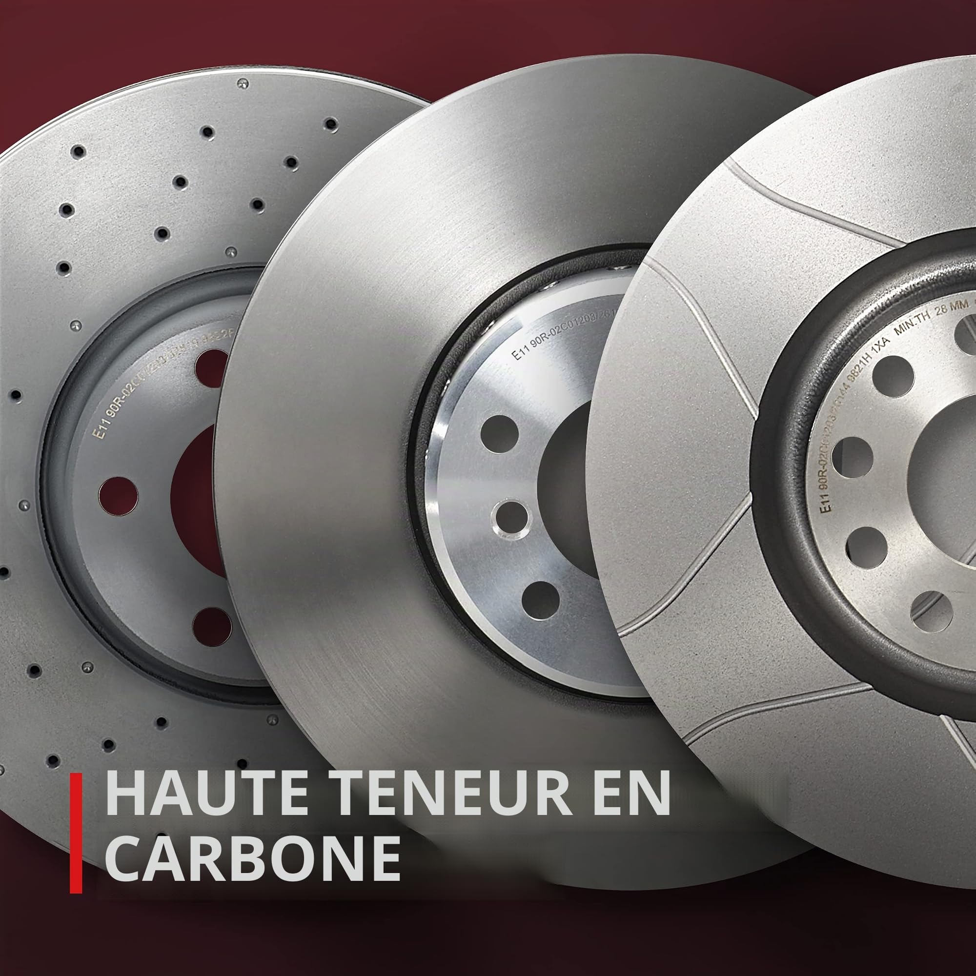 Brembo 09.5390.31 - Disque du Frein Avant avec revêtement anti-corrosion UV - Jeu de 2 disques