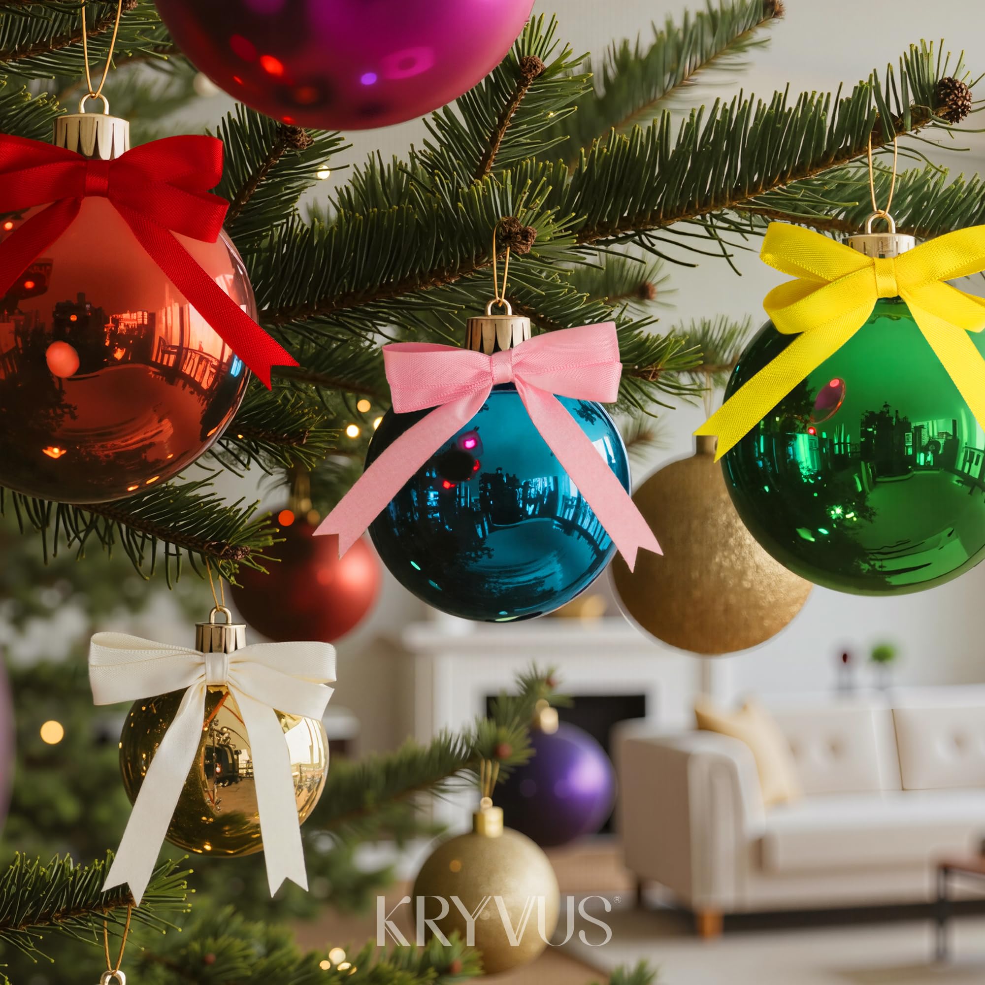 Rainbow Satin Ribbon Set, 10 Colors, 3/8 Inch x 6 Yard Each, 60 Yards Total, Double Faced Colorful Ribbon for Crafts, Gift Wrapping, Hair Bows, Wedding and Party Decorations, DIY Projects