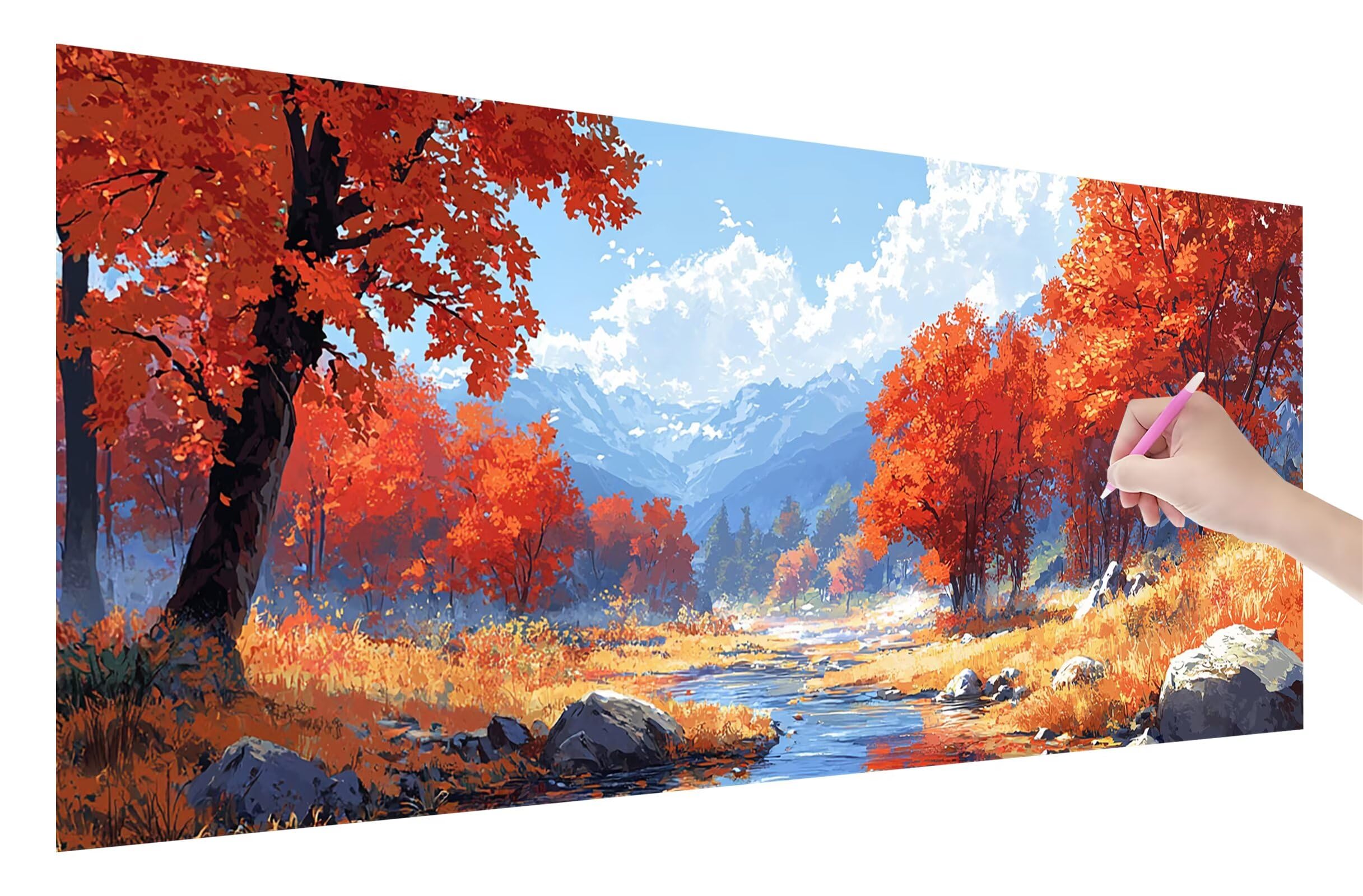 Amazon.com: Autumn Diamond Painting Kits for Adults, Landscape