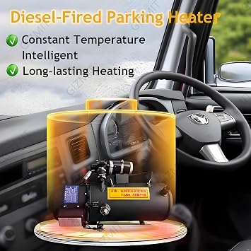 10KW/16KW/30KW Hydronic Heater, Diesel Water Heater, Liquid Fuel Heater for Trucks, Minibuses, and Loader Trucks 10KW12V