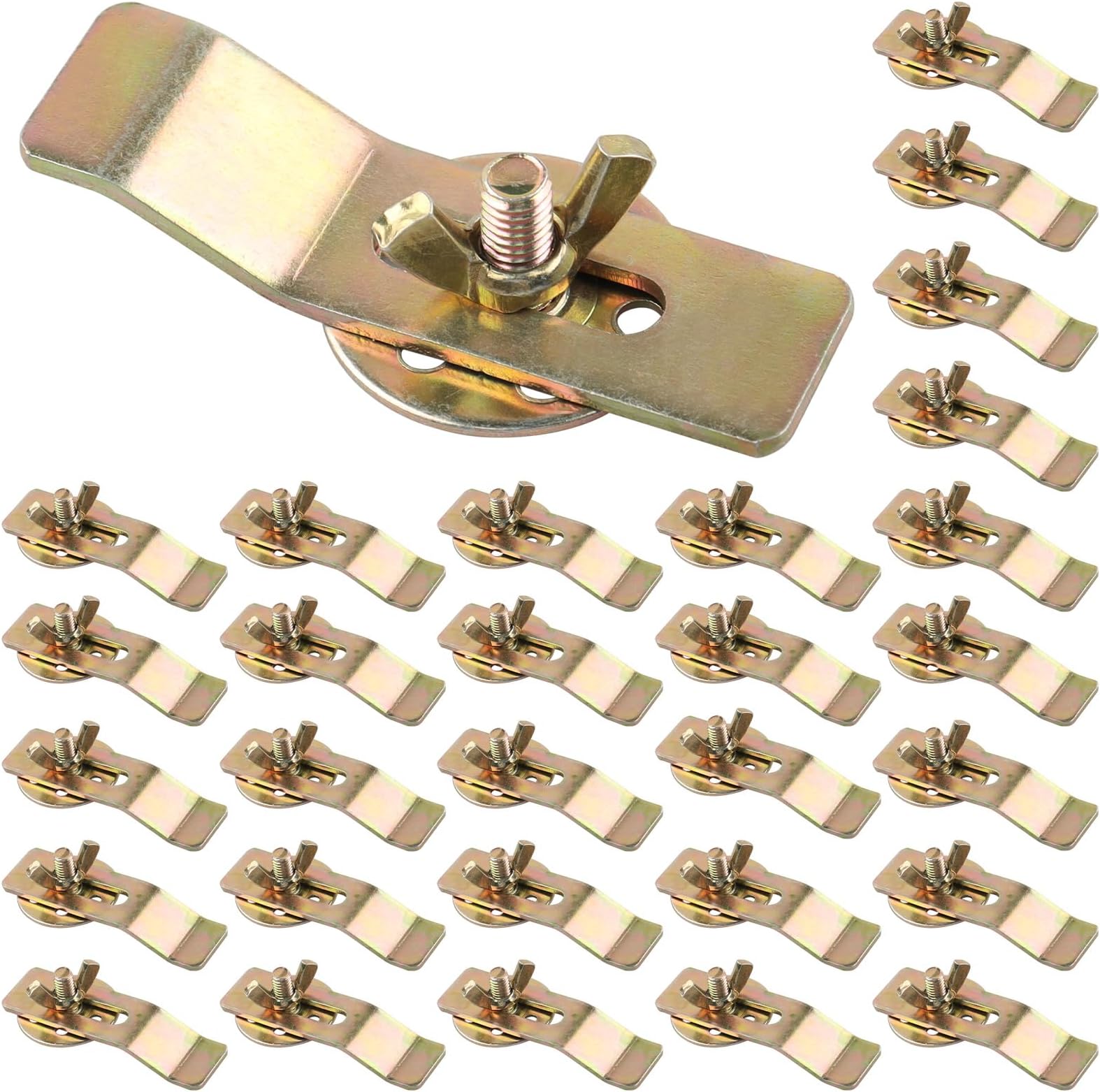 AOKLIT 30Pcs Premium Sink Clips Kit, Undermount Sink Brackets, Heavy