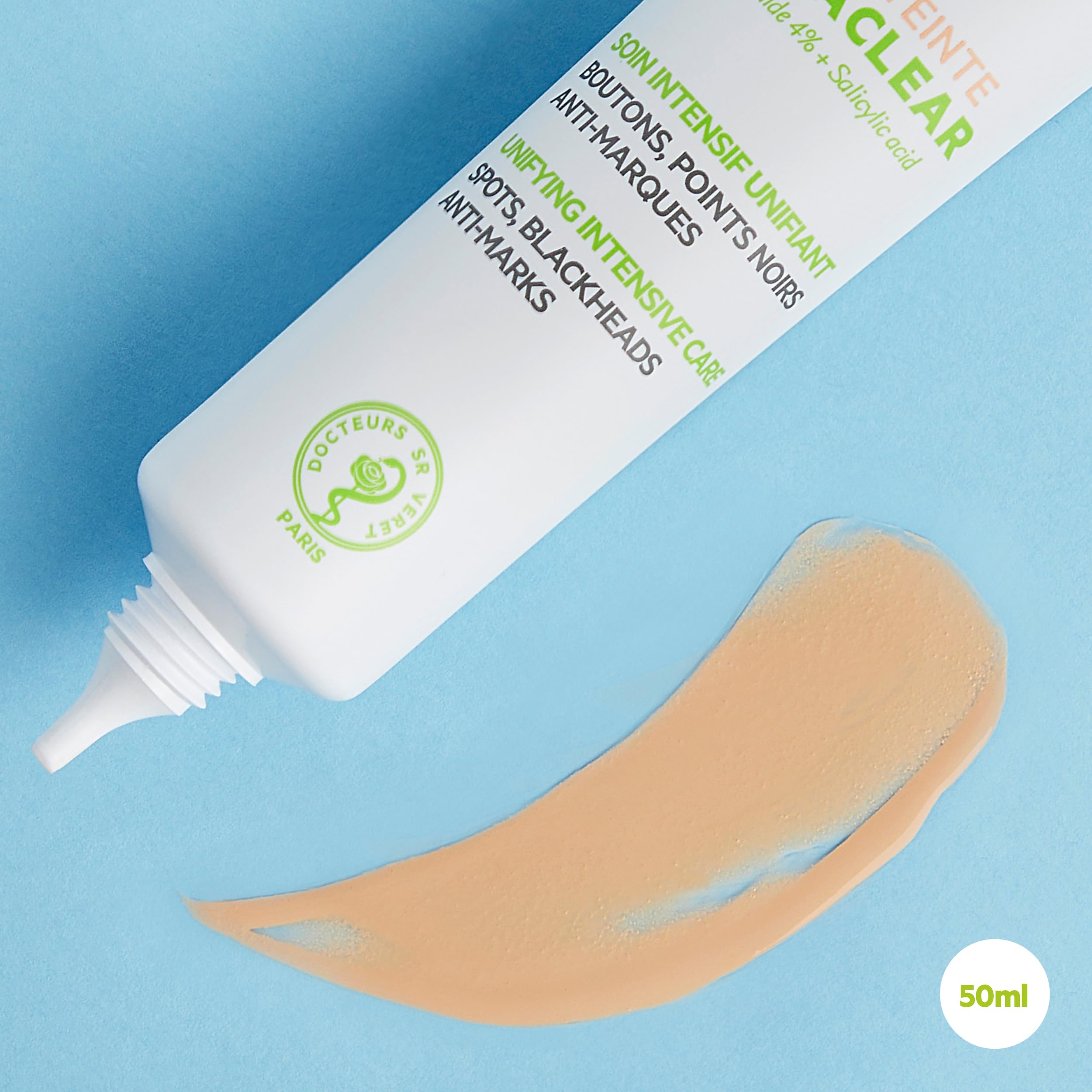 Svr Sebiaclear Active Tinted Krem Przeciw Niedoskonałościom, 40 ml