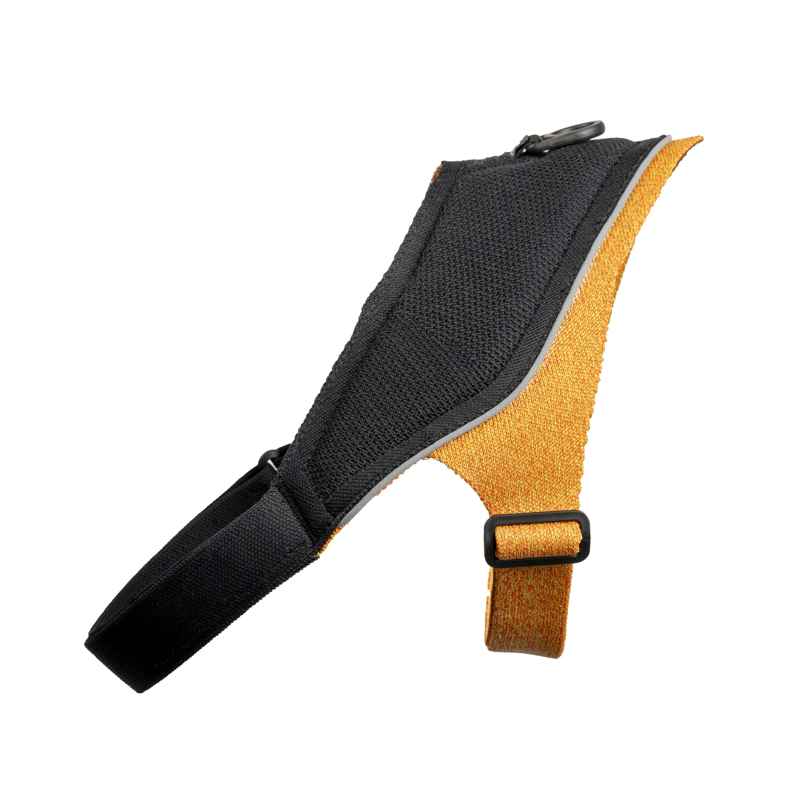 JK9 KnitFit Knitted Dog Harness, Size: XL Yellow-Black - Image 2