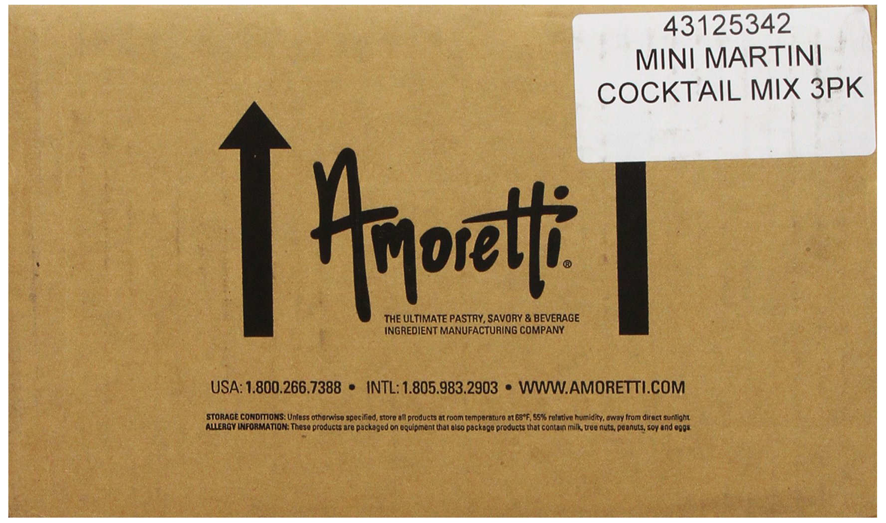 Amoretti Premium Martini Cocktail Mix Classic Minis (Cosmopolitan, Lemon Drop and Sour Apple), 3.4 Fl Oz (Pack of 3)