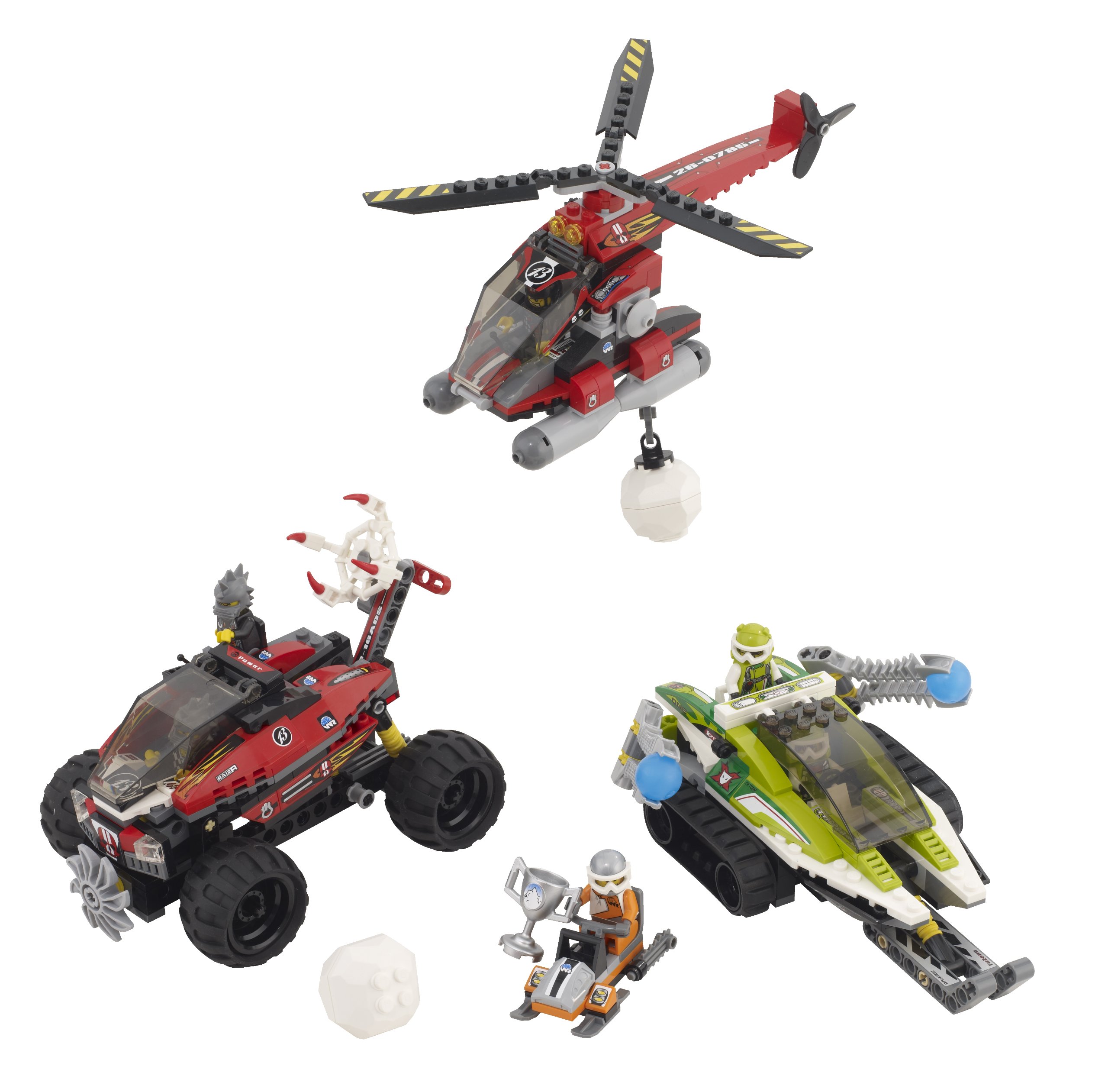 Lego World Racers Blizzard's Peak 8863, Building Sets - Amazon Canada