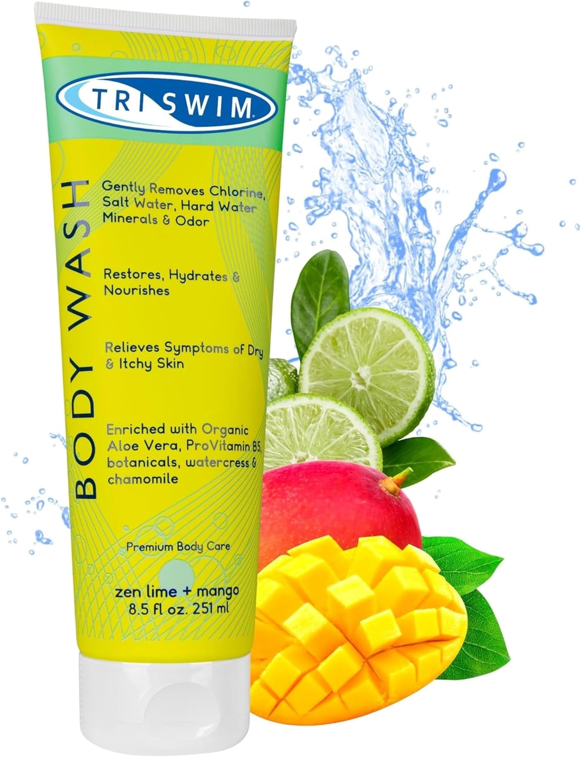 TRISWIM Chlorine Removal Body Wash,1 Pc