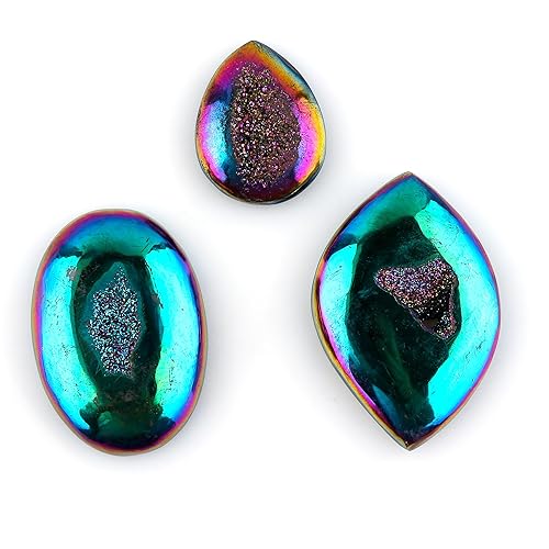 Vista 93 de (5 piezas) piedra preciosa natural de jaspe de sangre, cabujón suelto al por mayor, fabricación de joyas de bricolaje, envoltura de alambre, Lapis