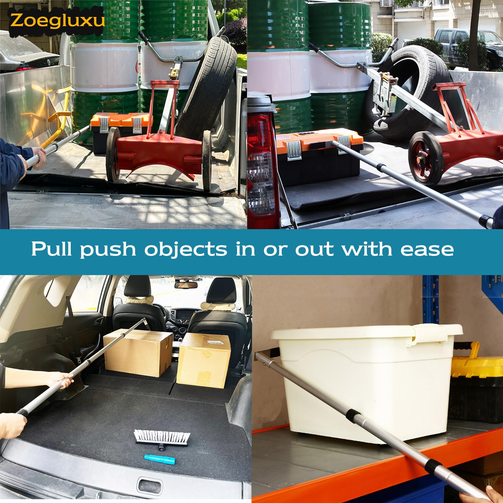 Zoegluxu Cargo Retriever Hook, FT Grabber Reach Tool For, 56 OFF