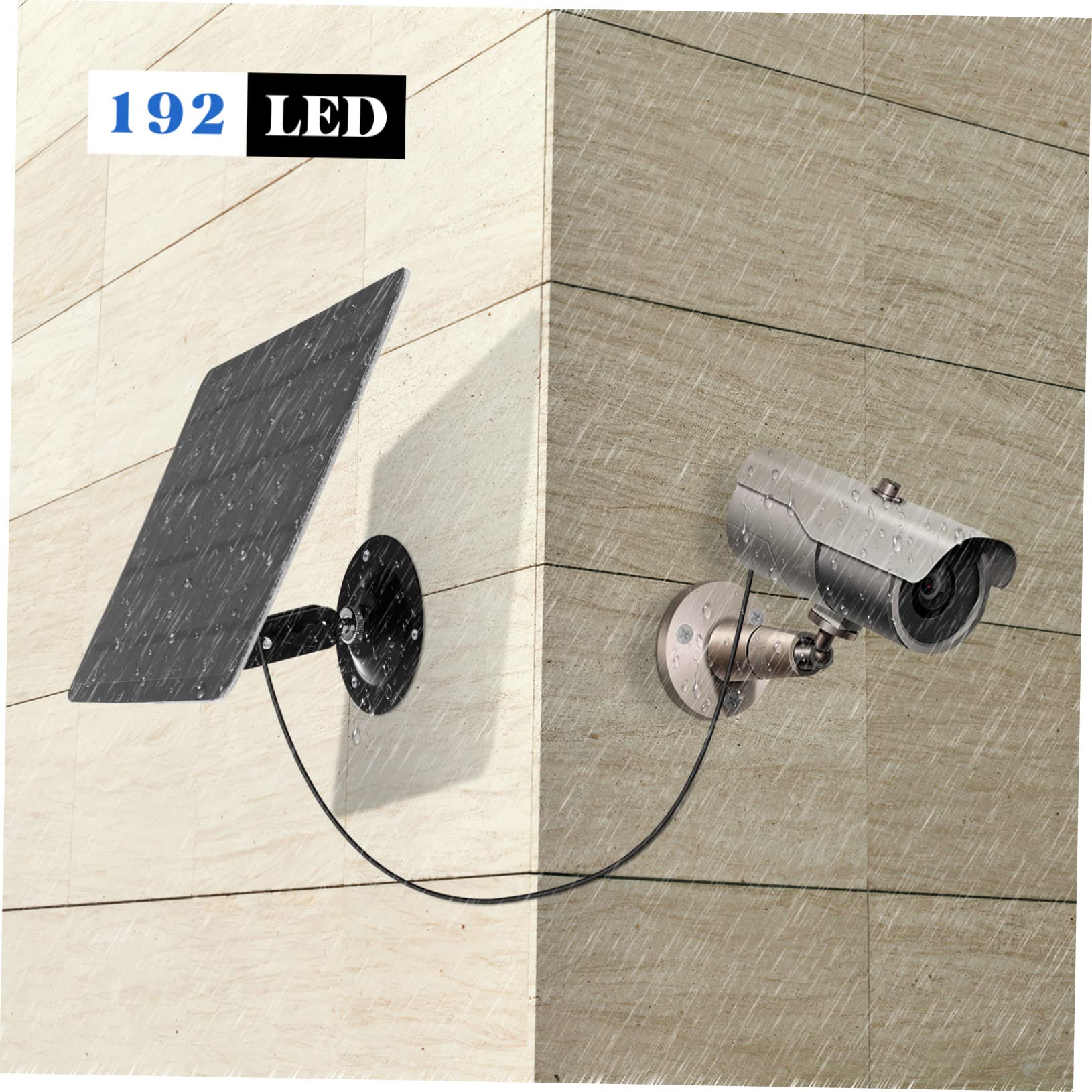 Pannello Solare Monocristallino da Parete 20 W per Telecamere