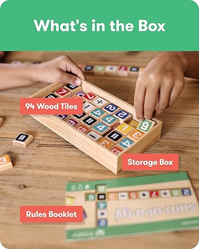 Miniatura 6 de SimplyFun Sumology Math Game – Uno de los juegos de matemáticas más divertidos para niños de 8 a 12 años – Practica la suma, resta, multiplicación y