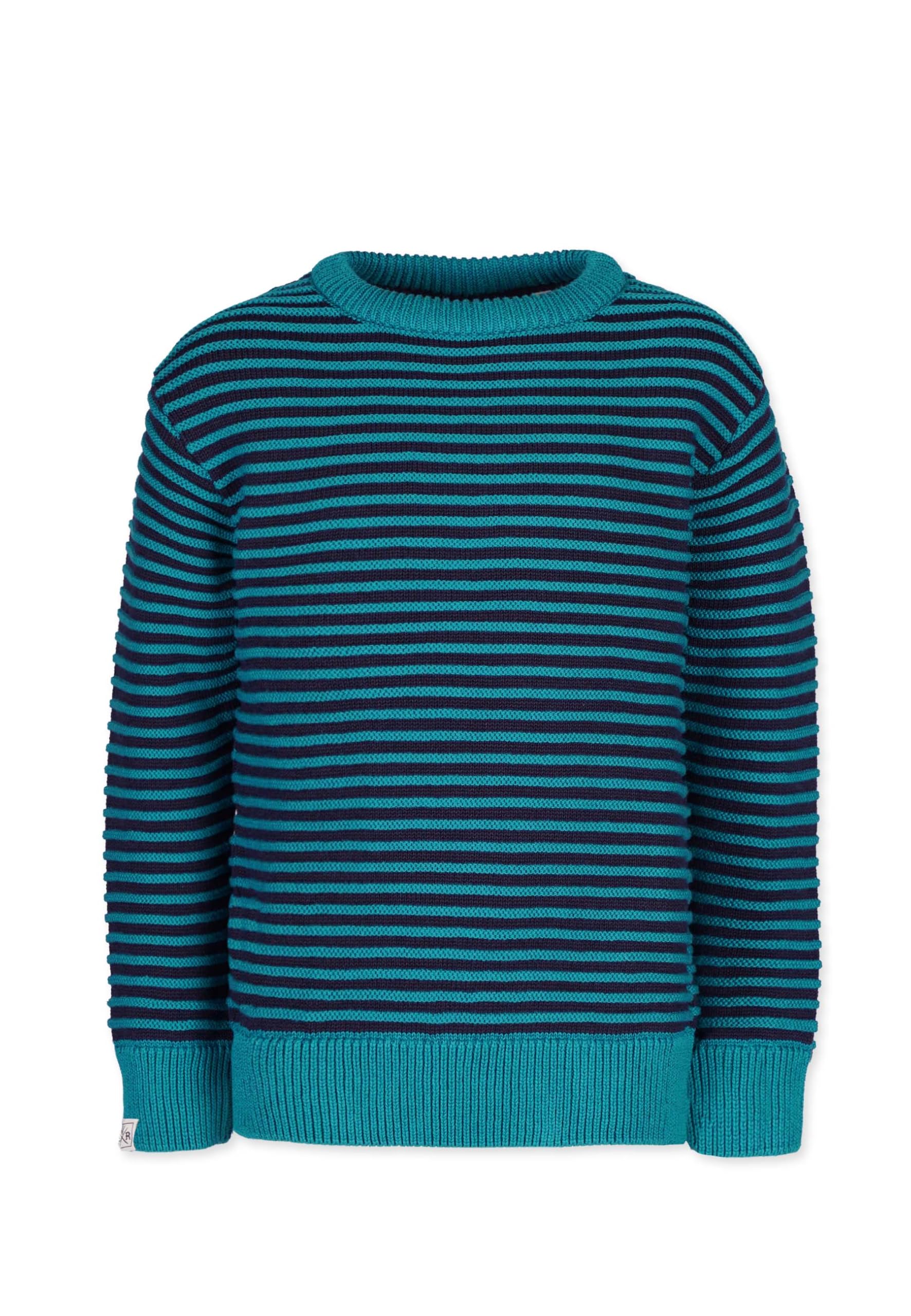 Band of Rascals Kinder Strickpullover 3D Stripe aus Bio-Baumwolle