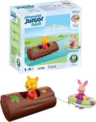 PLAYMOBIL Junior & Disney: Winnie The Pooh's & Piglet's Water Adventure