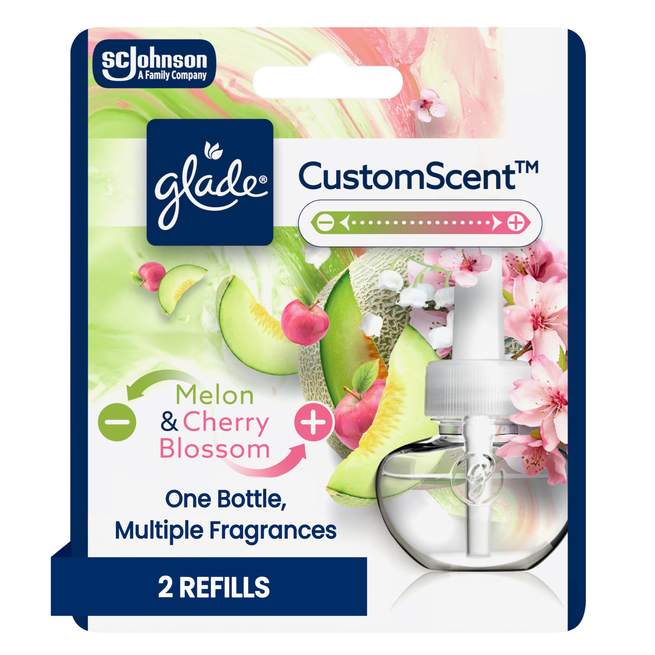 PlugIns Refills with CustomScent Technology by Glade – 1.34 Fl Oz (Pack of 6), 레드, Pack of 6, Model 391803
