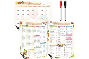 100 Foods Before 1 Baby Food Guide Checklist