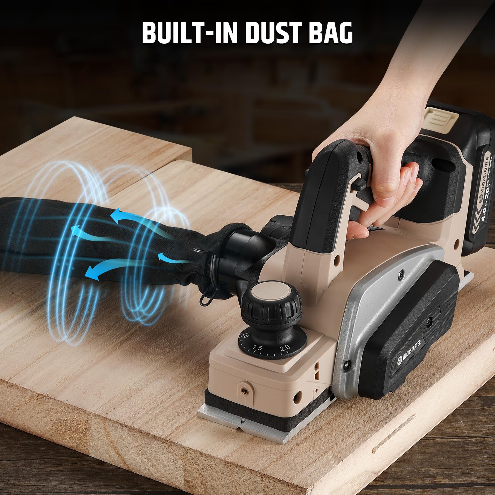 Cordless Hand Planer - Makita Compatible -5 Cordless Hand Planer - Makita Compatible -5