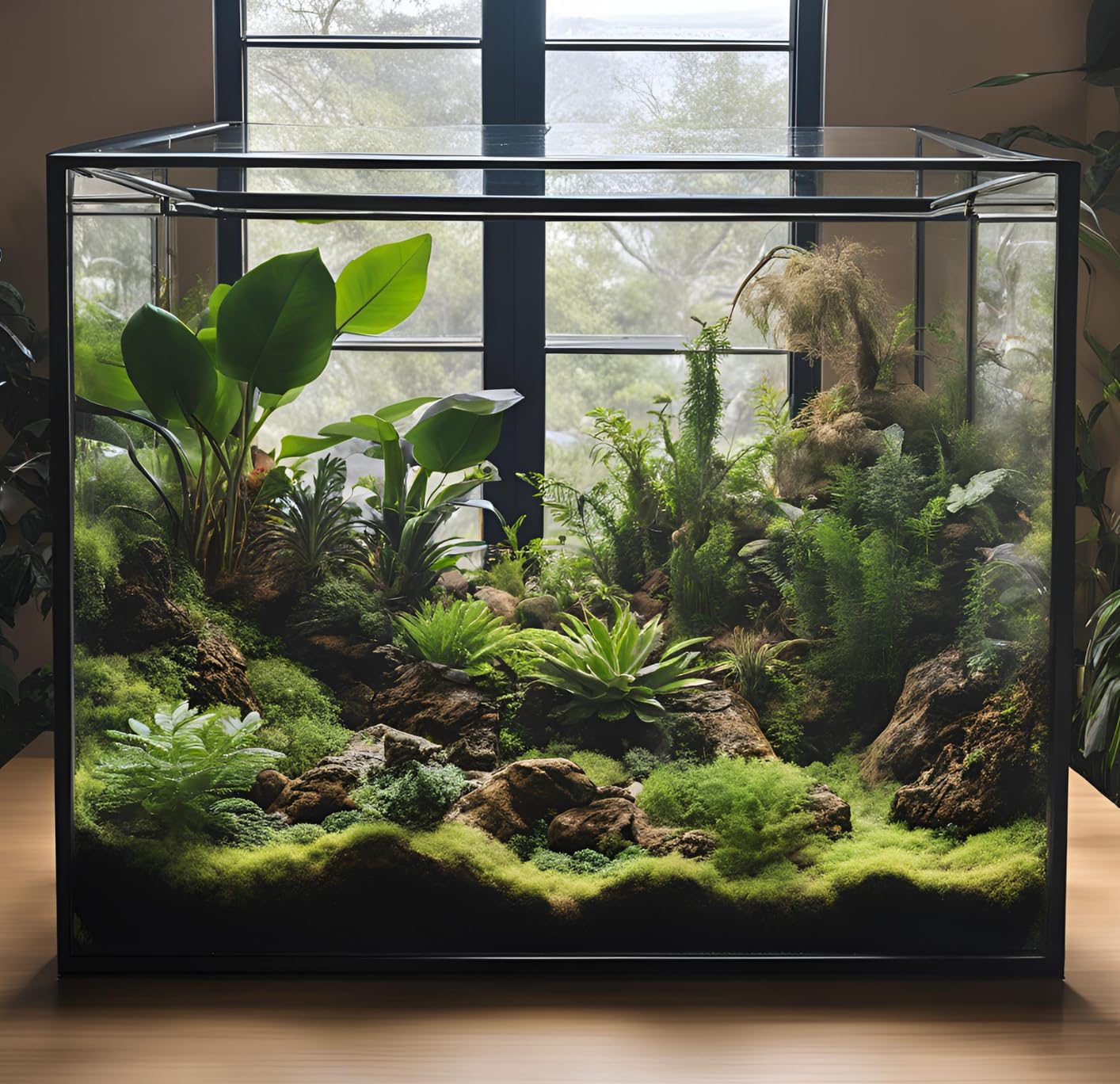 Cuve en Verre Ultra-Clair pour Aquarium ou Terrarium - Base de Votre Aquarium - Tailles au Choix - Grande Résistance - Fabrication Européenne (100x50x60 cm) - 300 litres