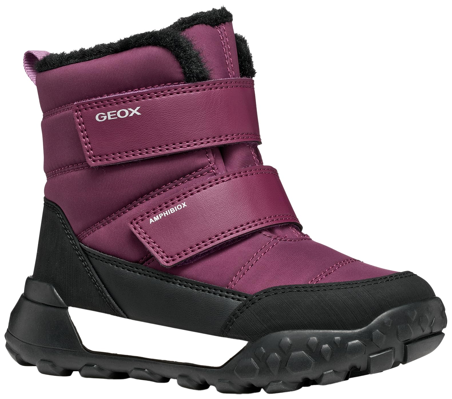 Geox Mädchen J Trekkyup Girl B AbAnkle Boot