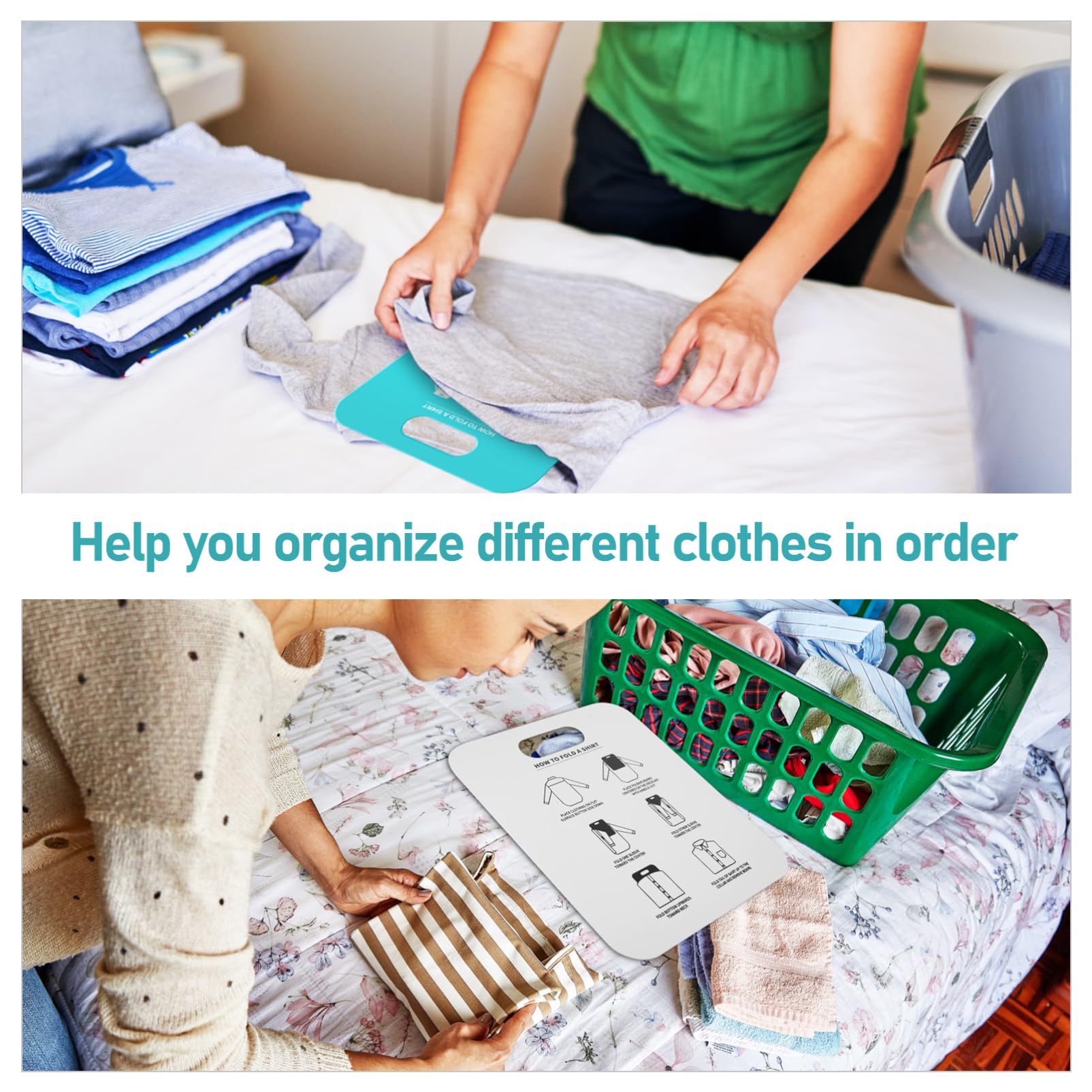 HOMSFOU 2pcs Lazy Folding Board Adult Costumes Plastic File Folder Folding Clothes T Shirt Folder Board Clothes Folder Laundry Folding Board Pp Folding Board for Clothing T-Shirt Folder