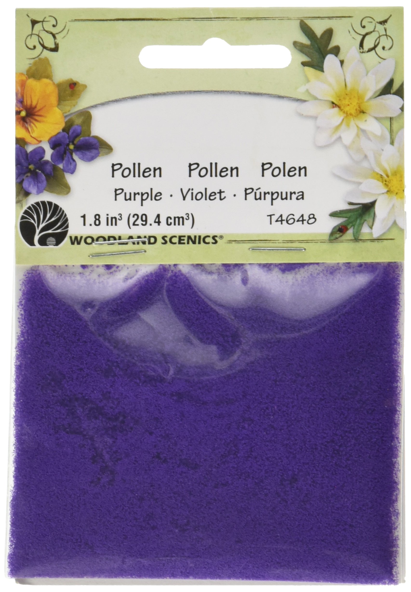 Woodland Scenics Purple Paper Pollen 1Oz - T46-48