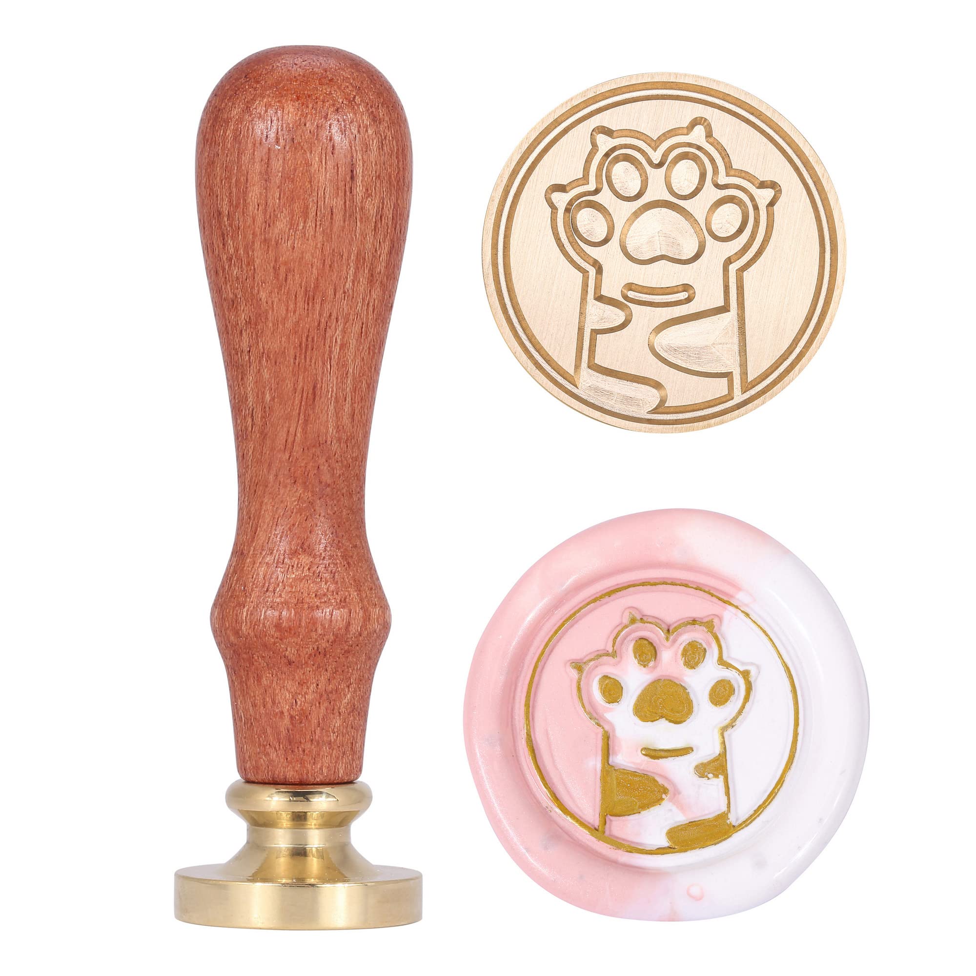 Yoption Lovely Cat Paw Wax Seal Stamp: A Cute but Limited Tool for Envelope Sealing