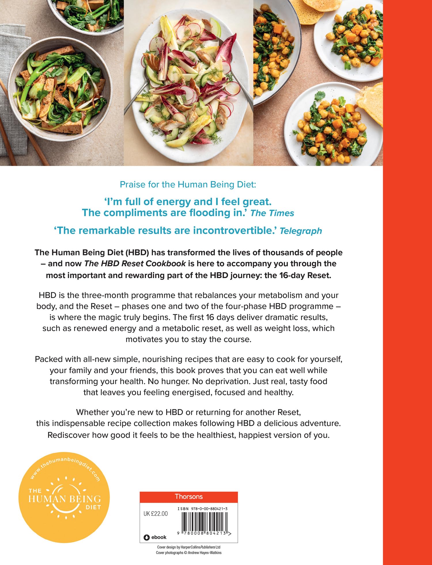The HBD Reset Cookbook: The ultimate 16-day bible for health and perfect weight – new for 2026, THE INSTANT BESTSELLER