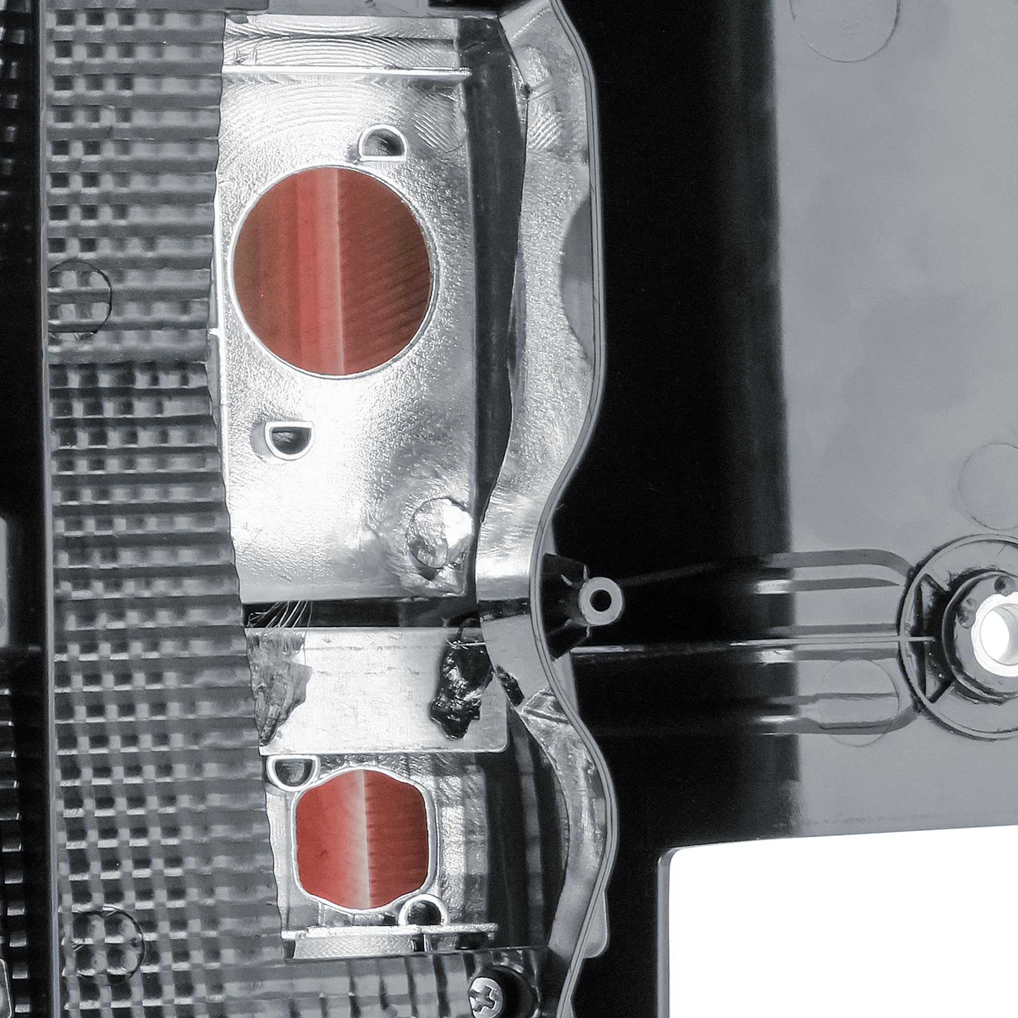 LONGLING Fanale Posteriore Destro Lato Passeggero Fanale Posteriore Posteriore Per Fiat Doblo 2015-2023