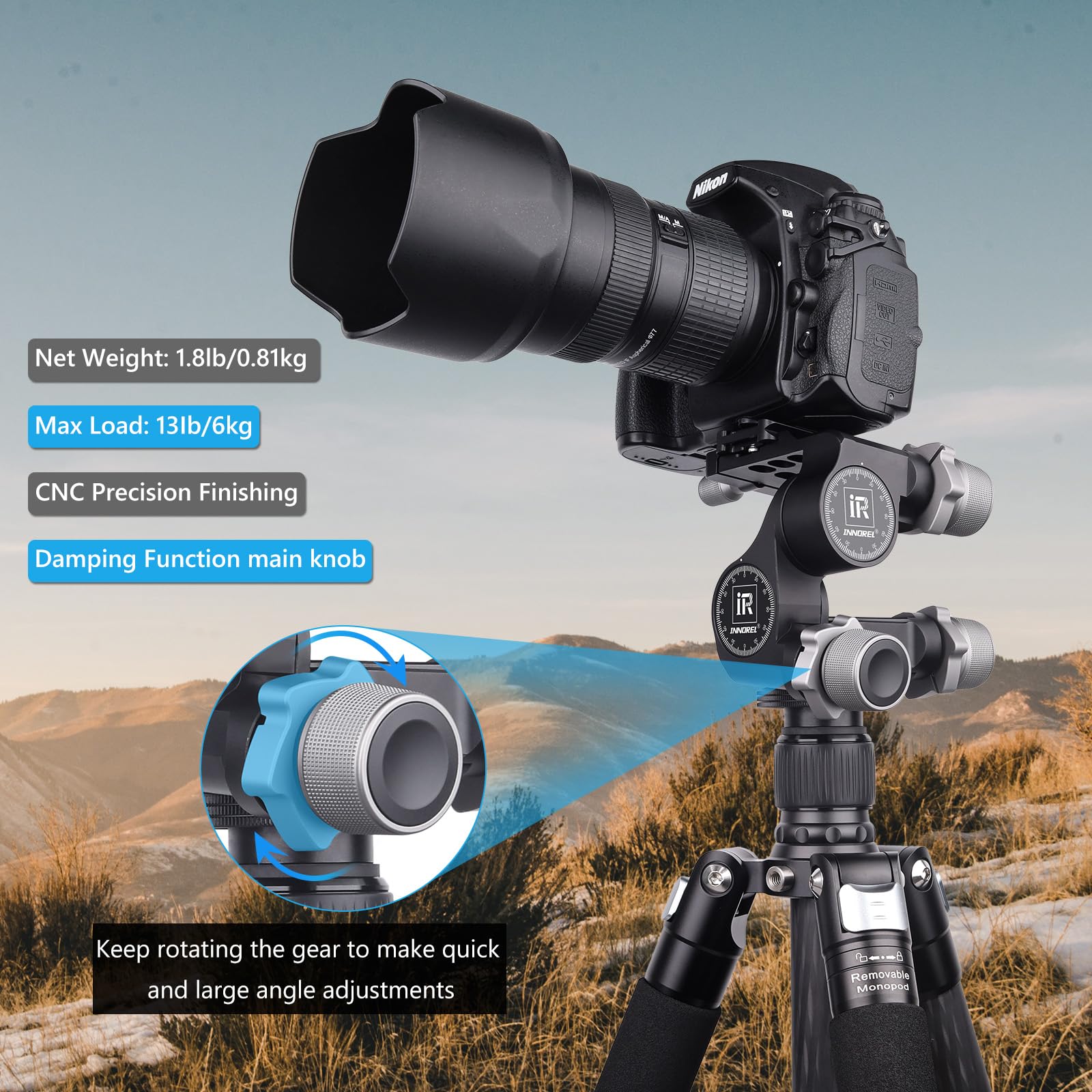 Adattatore 1/4 Pollice 2 Viti Filettate 1/4 Pollice - Per Fotocamera - Foto 5