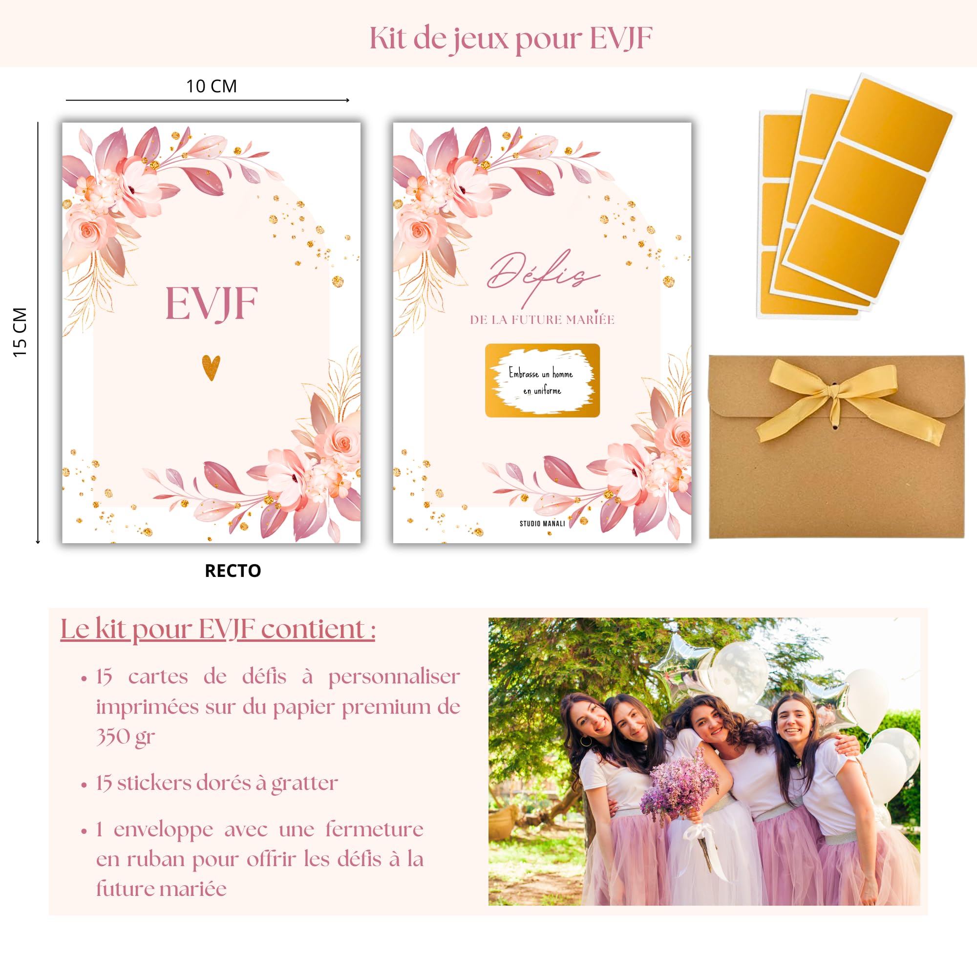 Jeu de 'Enterrement de vie de jeune fille' (La Future Mariée) [P8767] - Jeux - Jouets