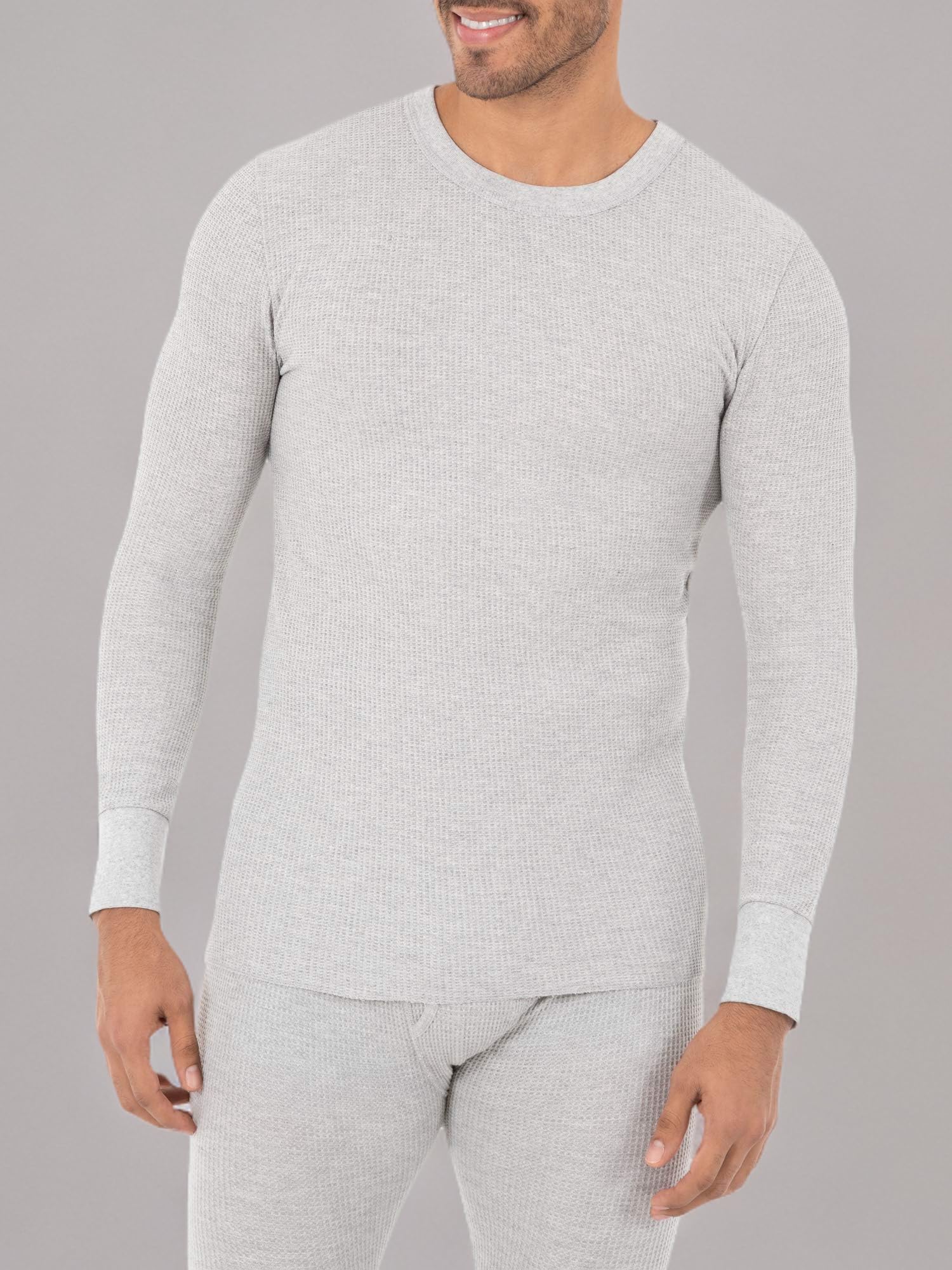 Fruit of the Loom Bielizna termoaktywna — góra Mężczyźni Classic Midweight Waffle Thermal Top