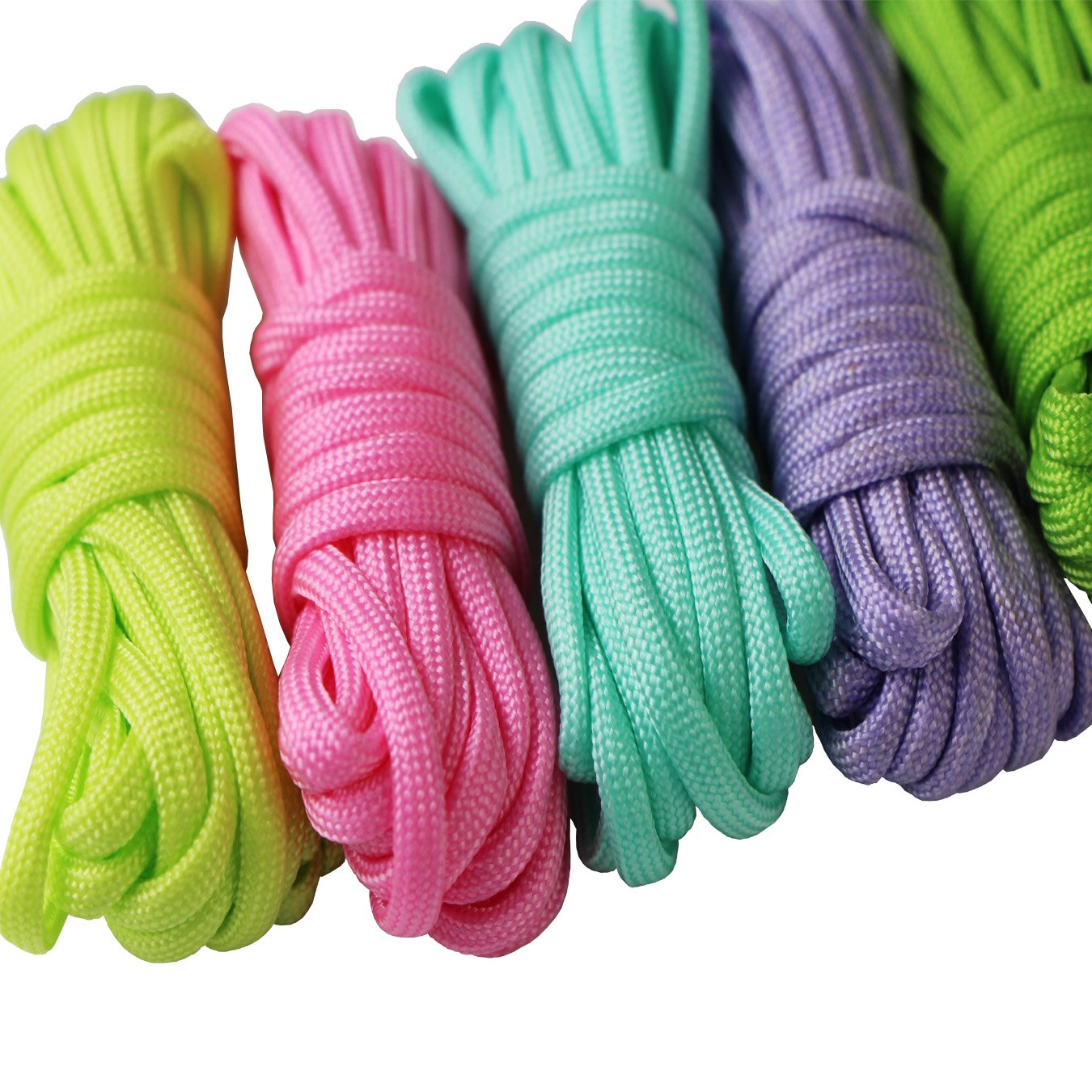 Kit Paracord 7 Pezzi Per Bracciali Fai Da Te - Corda Di Sopravvivenza Per Outdoor - Foto 11