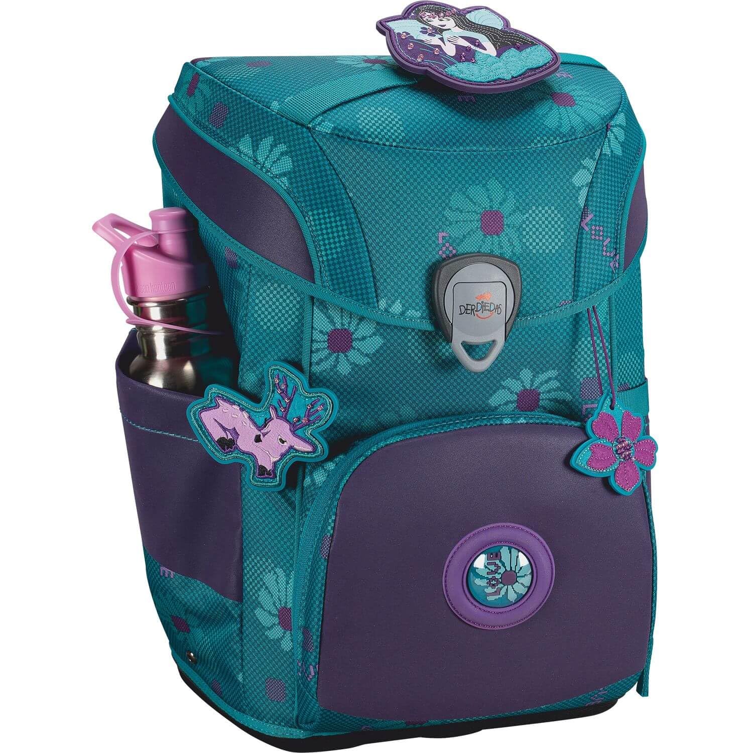 DerDieDas ErgoFlex Easy Exklusiv Superflash Fairy Flower Set 5-teilig, Limited-Edition, ca. 20,5 l Volumen, ca. 950 g Gewicht