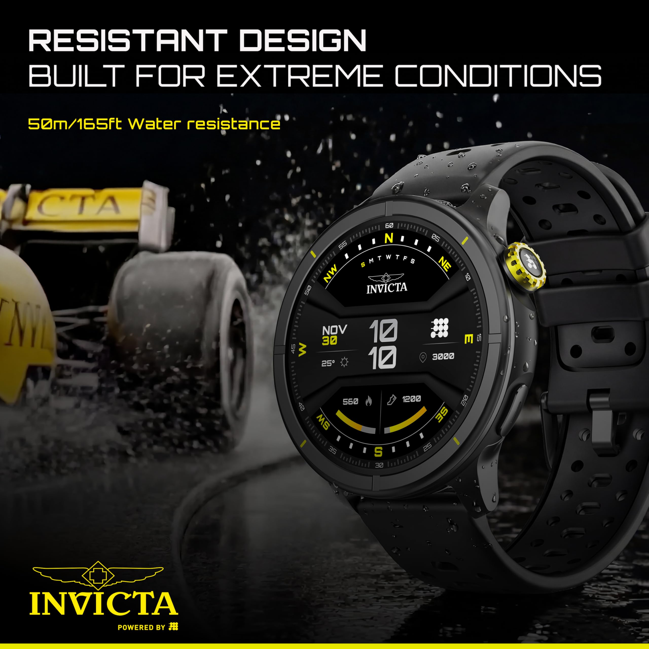 Invicta I-Tech 2 Pro Itech-005 Zegarek Męski, Smartwatch, 46 Mm
