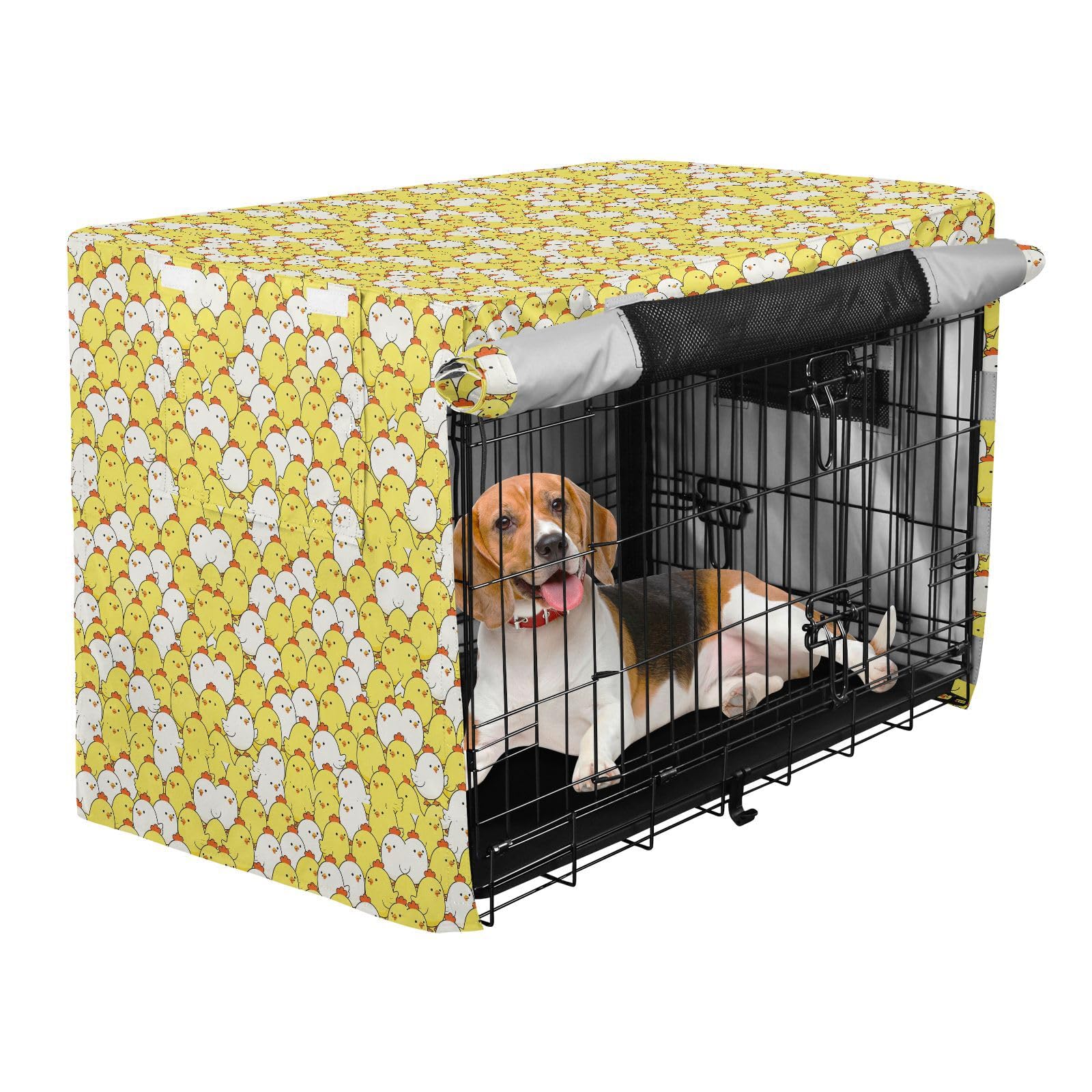 Housse de cage pour chien au jardin : abri pliable portable XL