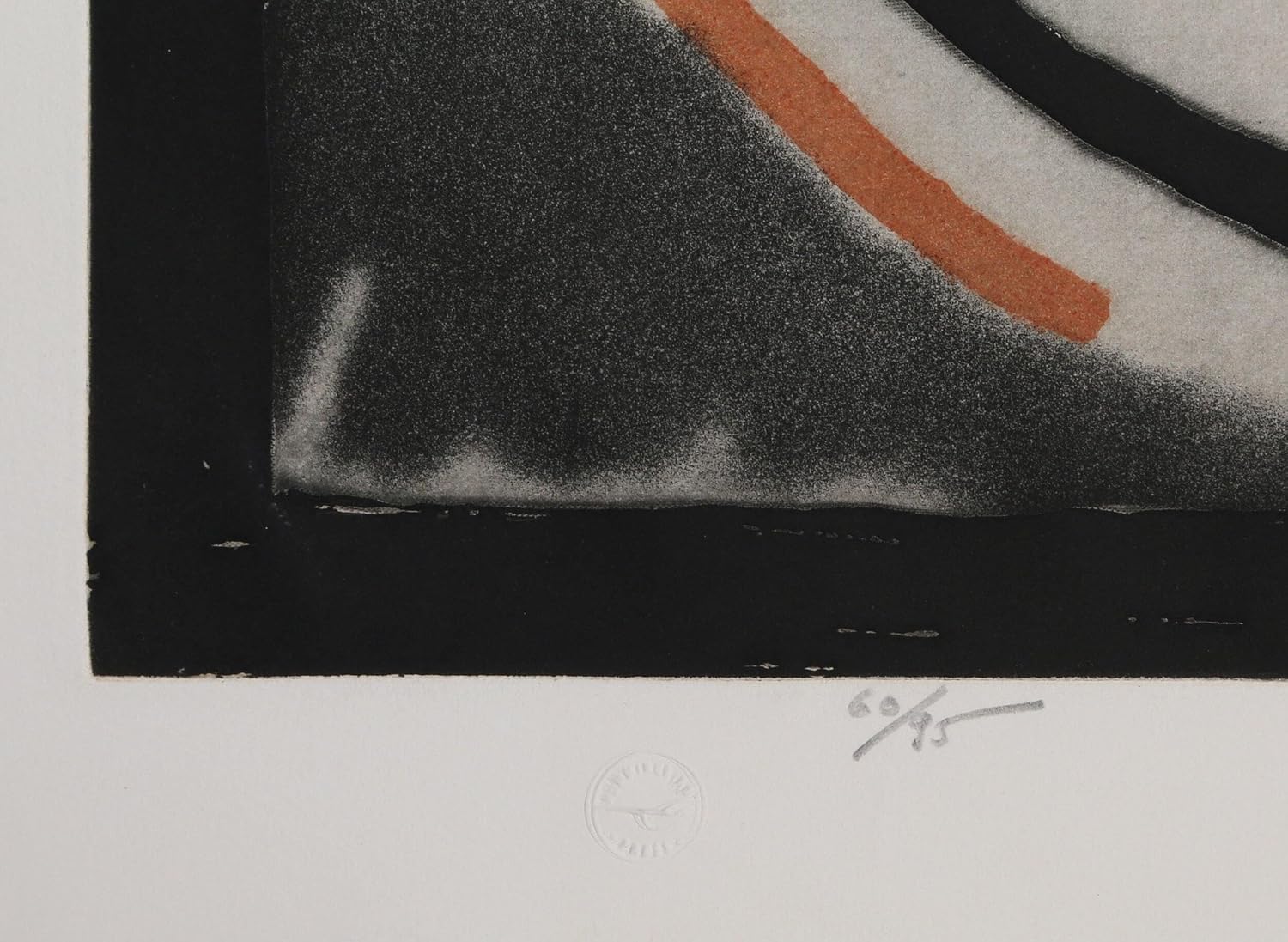 Unknown Artist, Untitled 2 Etching, signed and numbered in pencil