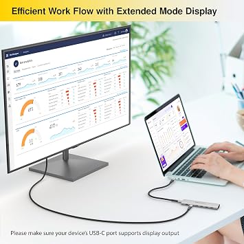 INC. USB Type-C Slim HUB GEN 2 Adapter 6-in-1