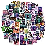 Qtl Cyberpunk Stickers - 75pcs Vaporwave Stickers for Laptop & Water Bottle - Waterproof