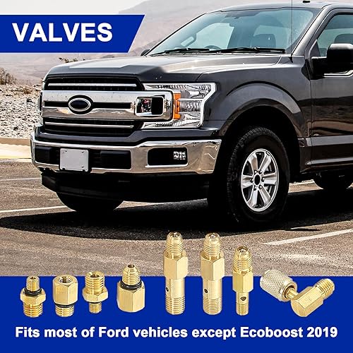 Miniatura 6 de DASBET 0-140PSI Inyector de Combustible Bomba de Inyección Probador de Presión Kit de Medidor de Herramientas para Co