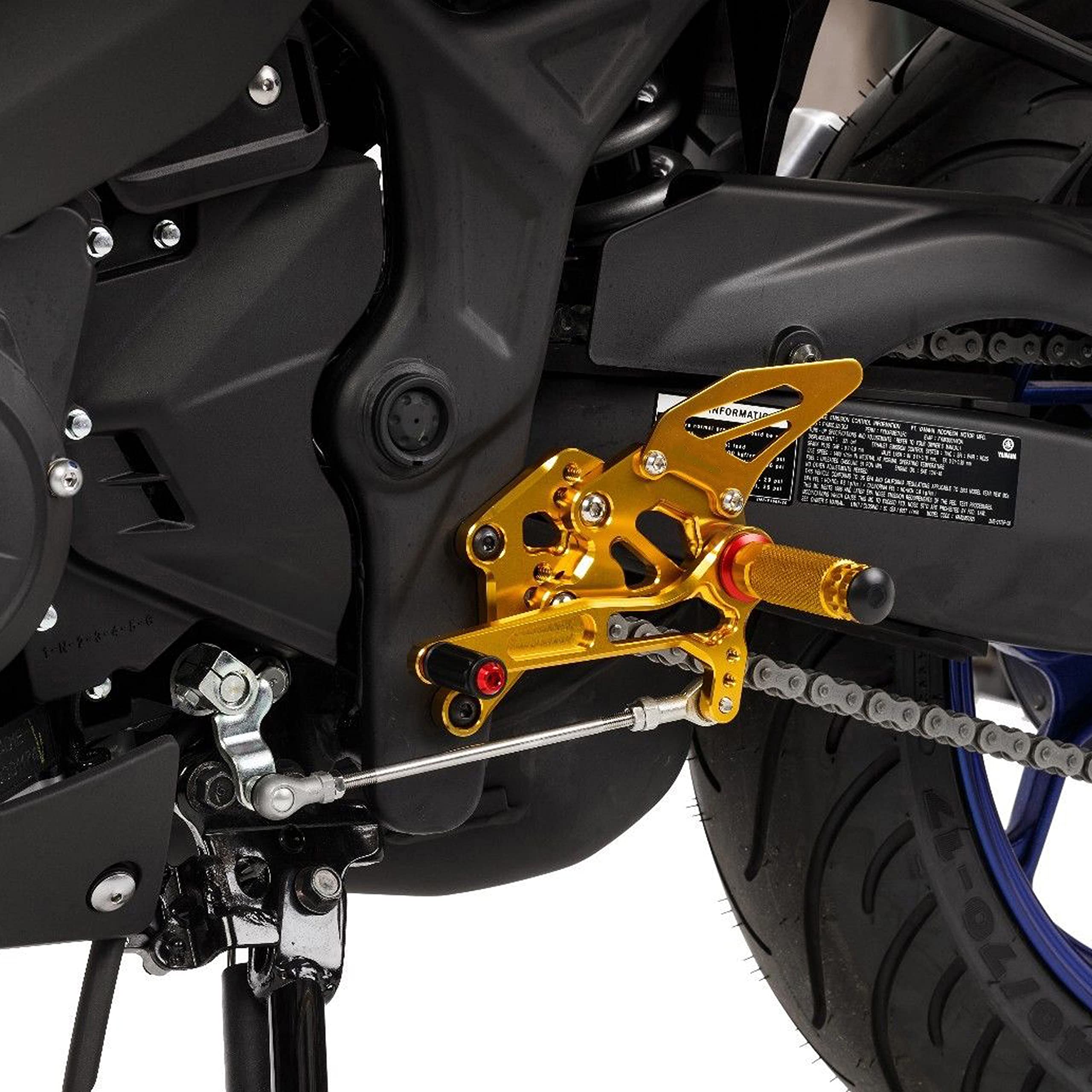 Amazon | SUKIRACING YAMAHA用YZF R25 2014-2022 バックステップ MT-03